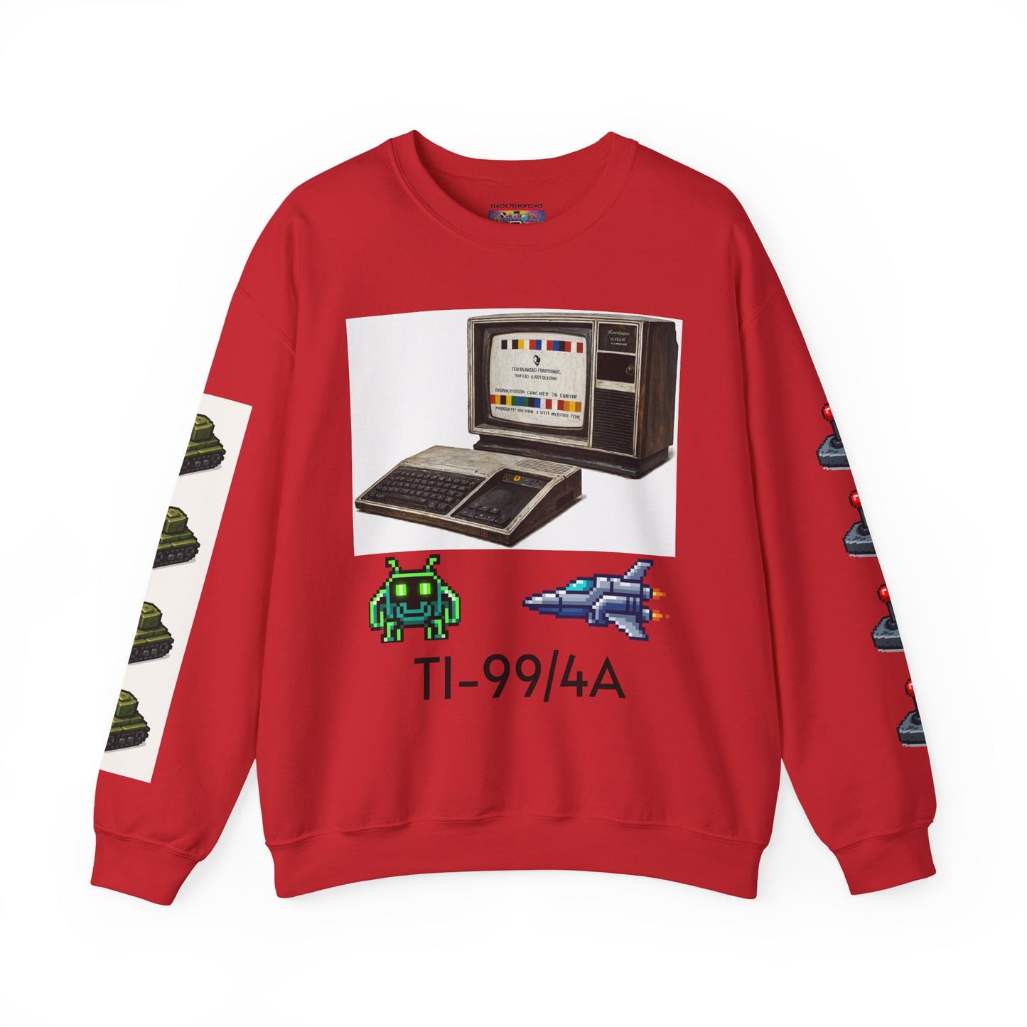 TI-99/4A Classic Gaming Crewneck Sweatshirt