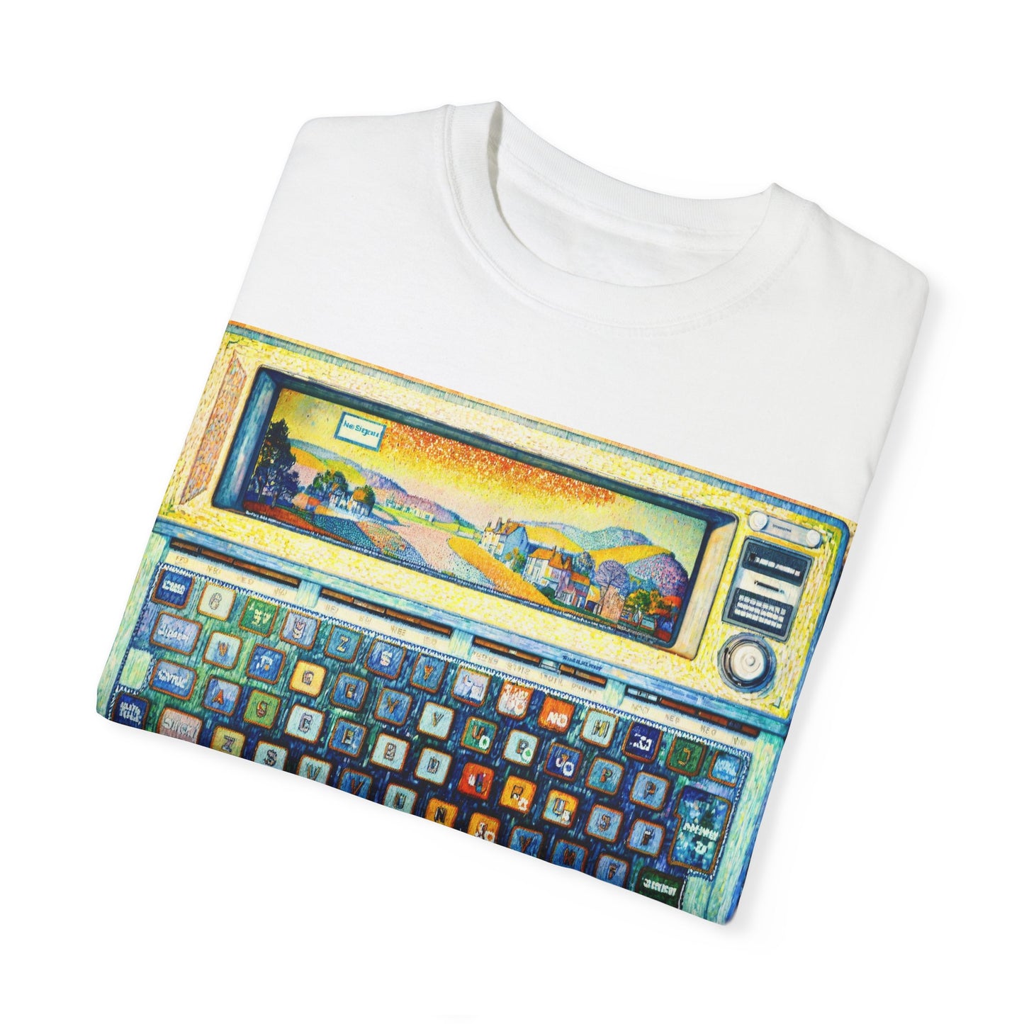 Classic Laptop PC T-Shirt - Paint Art Classic