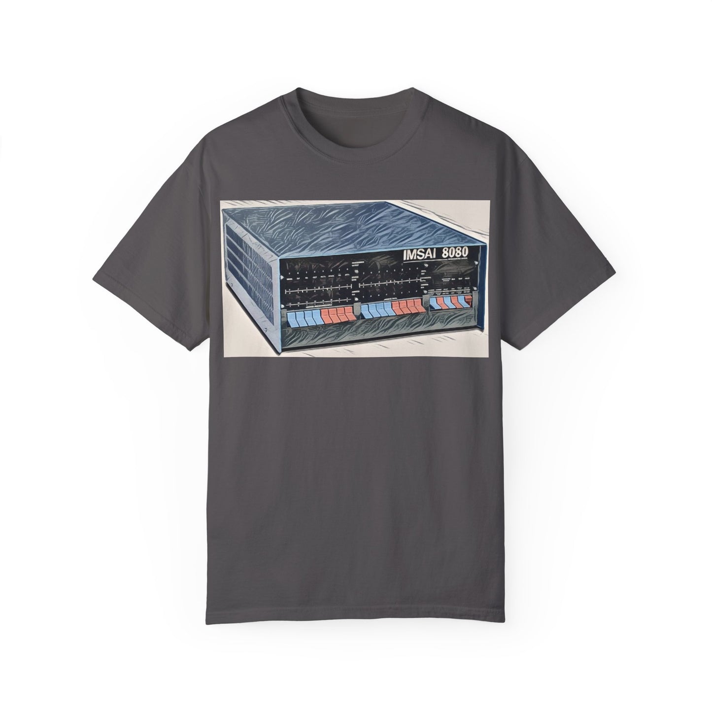 IMSAI 8080 Computer T-Shirt - Ink Art Limited Color