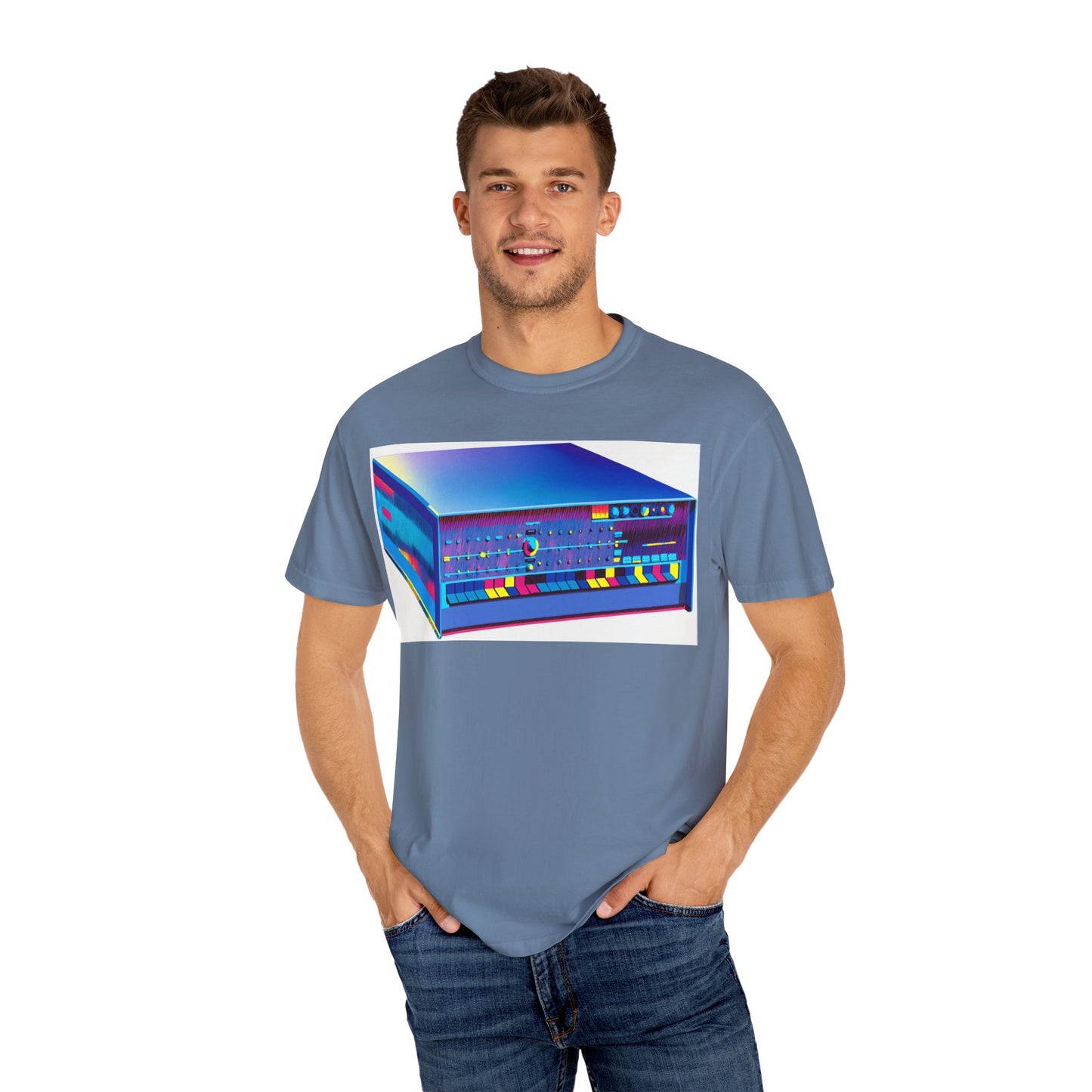 IMSAI 8080 Computer T-Shirt - Modern Art Multi-Color