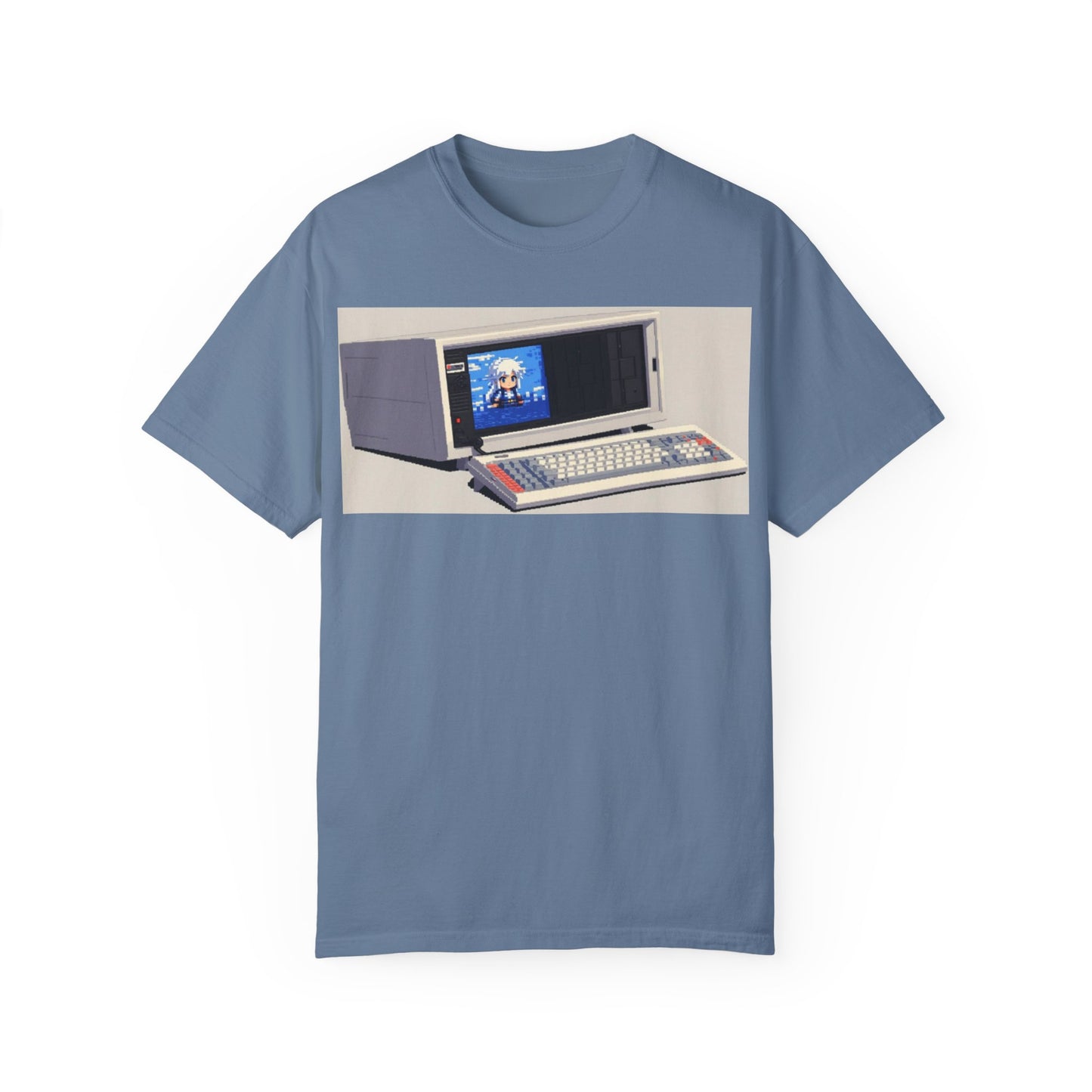 Classic Luggable PC T-Shirt - Pixel Art Color