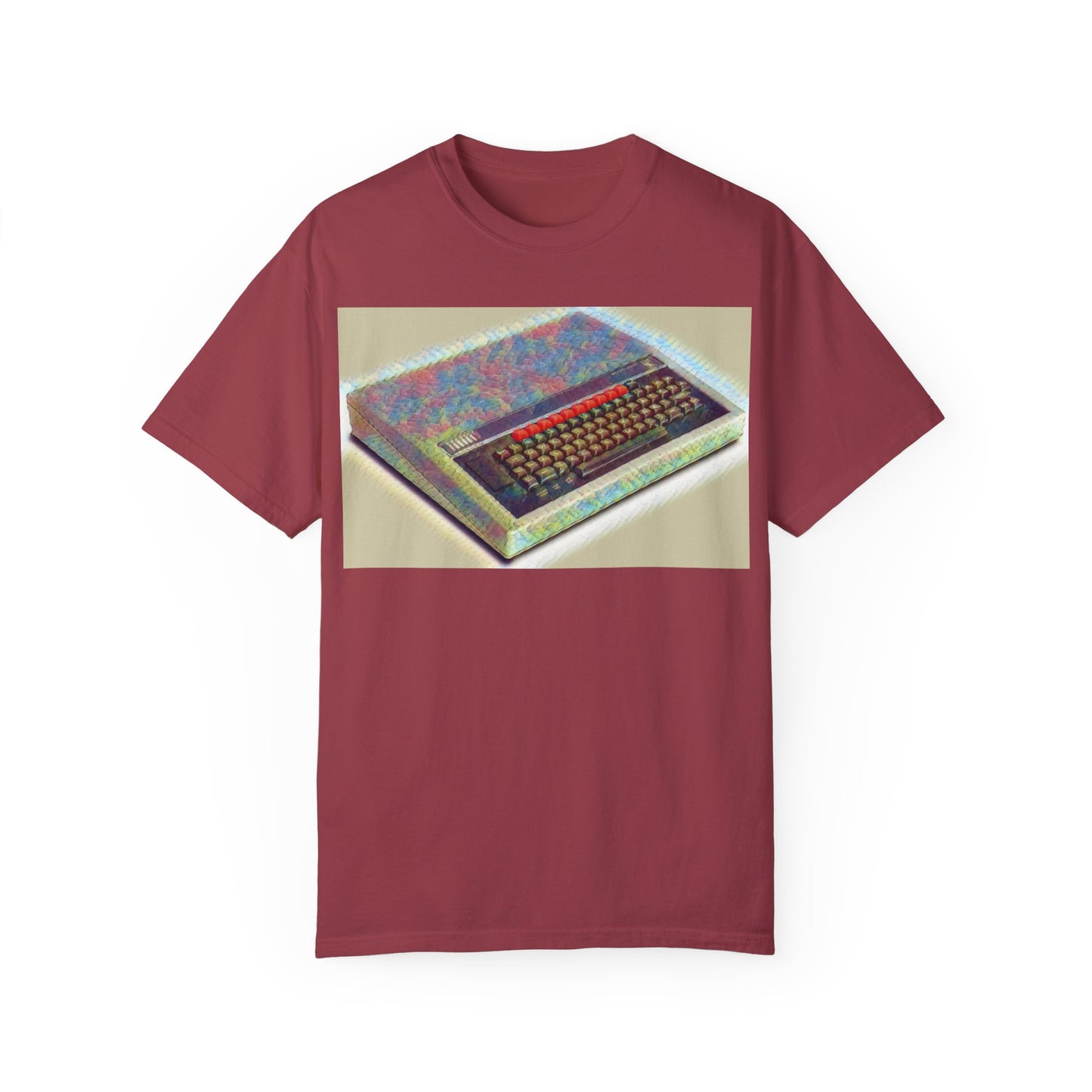 Classic Micro Computer T-Shirt - Paint Art Color