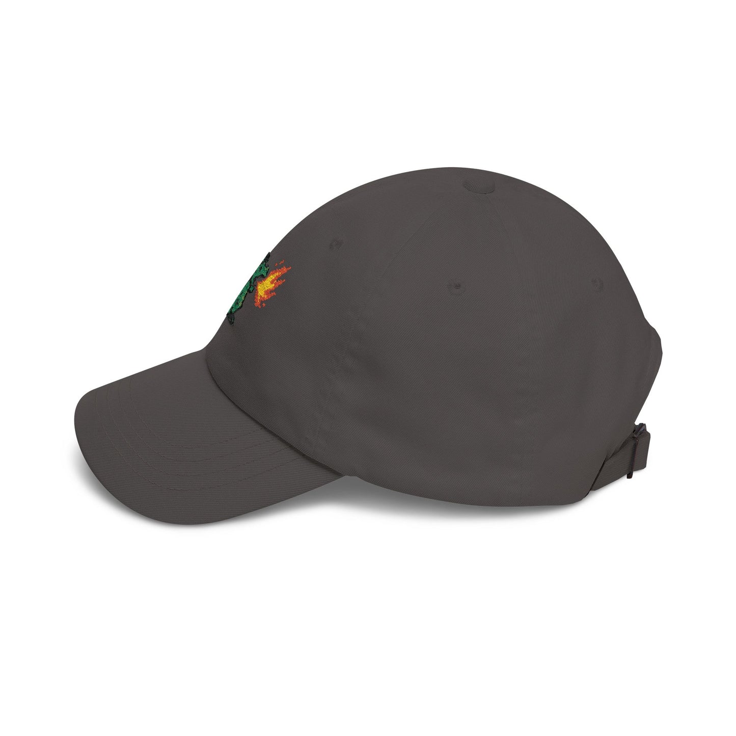 Pixel Dragon Dad Cap — Retro Gaming Fire-Breathing Dragon Baseball Hat