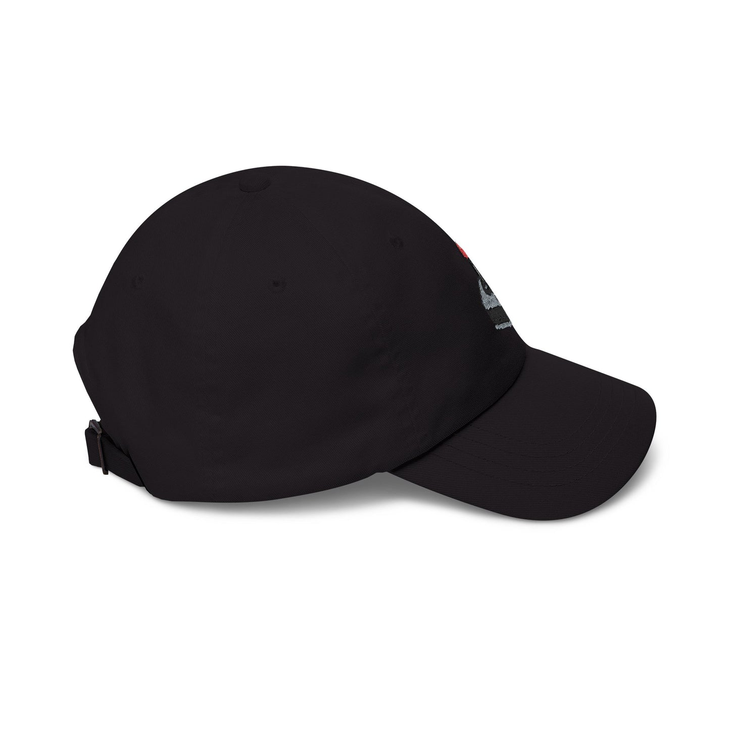 Game Controller Themed Computer Cap with Retro Red Winged Snake Logo - Vintage Athletic Baseball Hat
