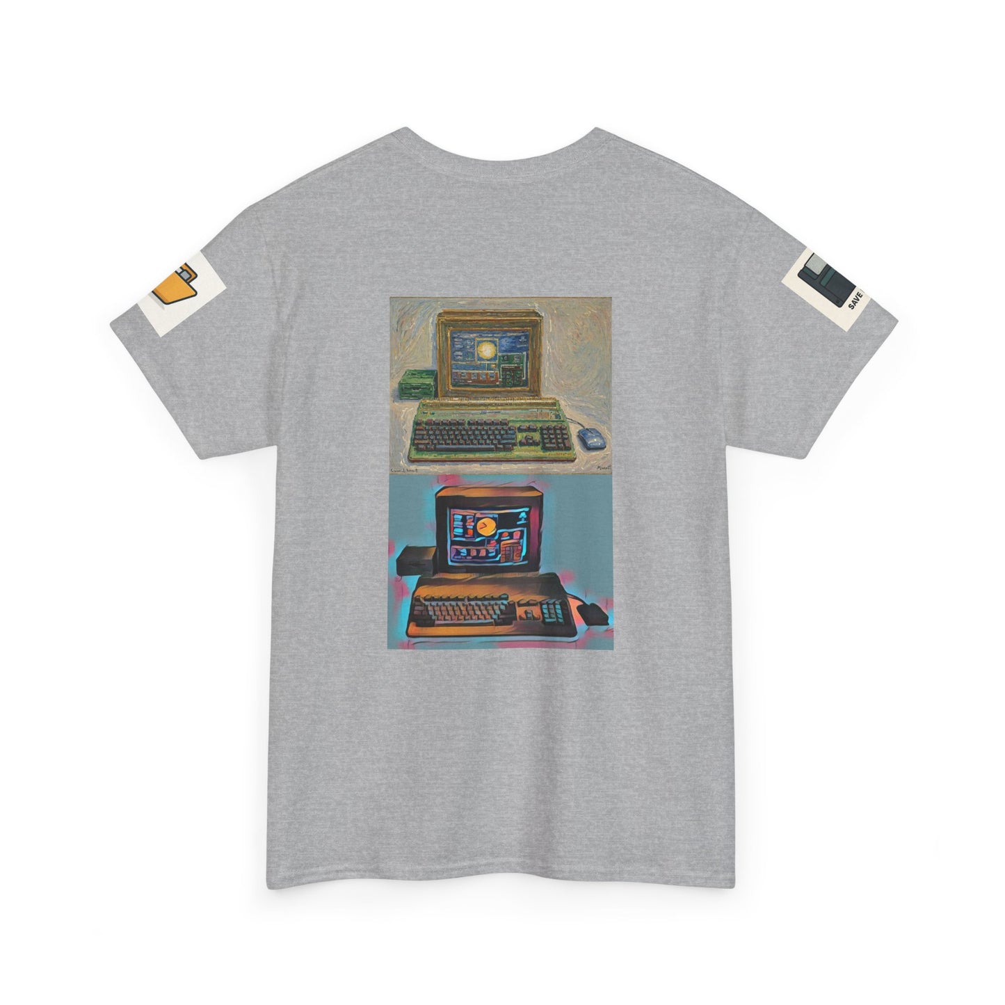 Retro Computer Tee — Vintage PC Graphic T‑Shirt for Tech Lovers