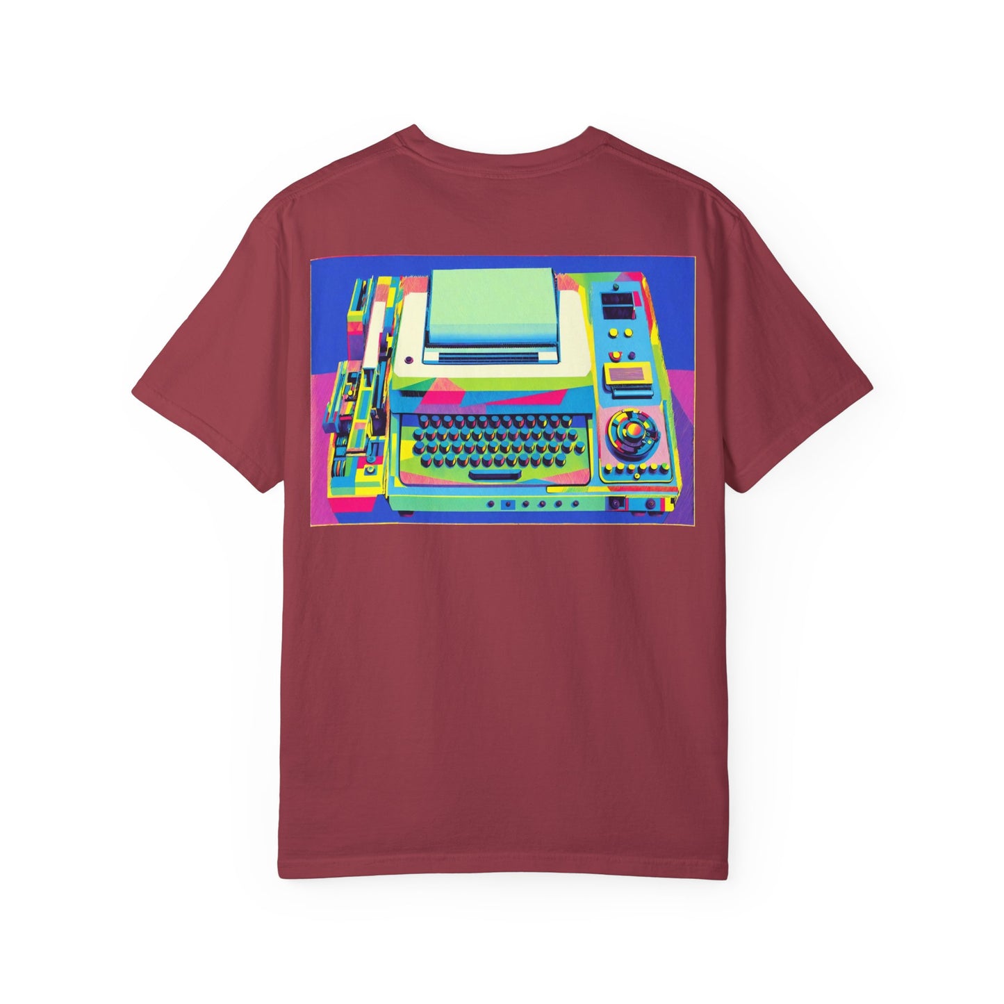 IMSAI 8080 Computer T-Shirt - Modern Art Multi-Color