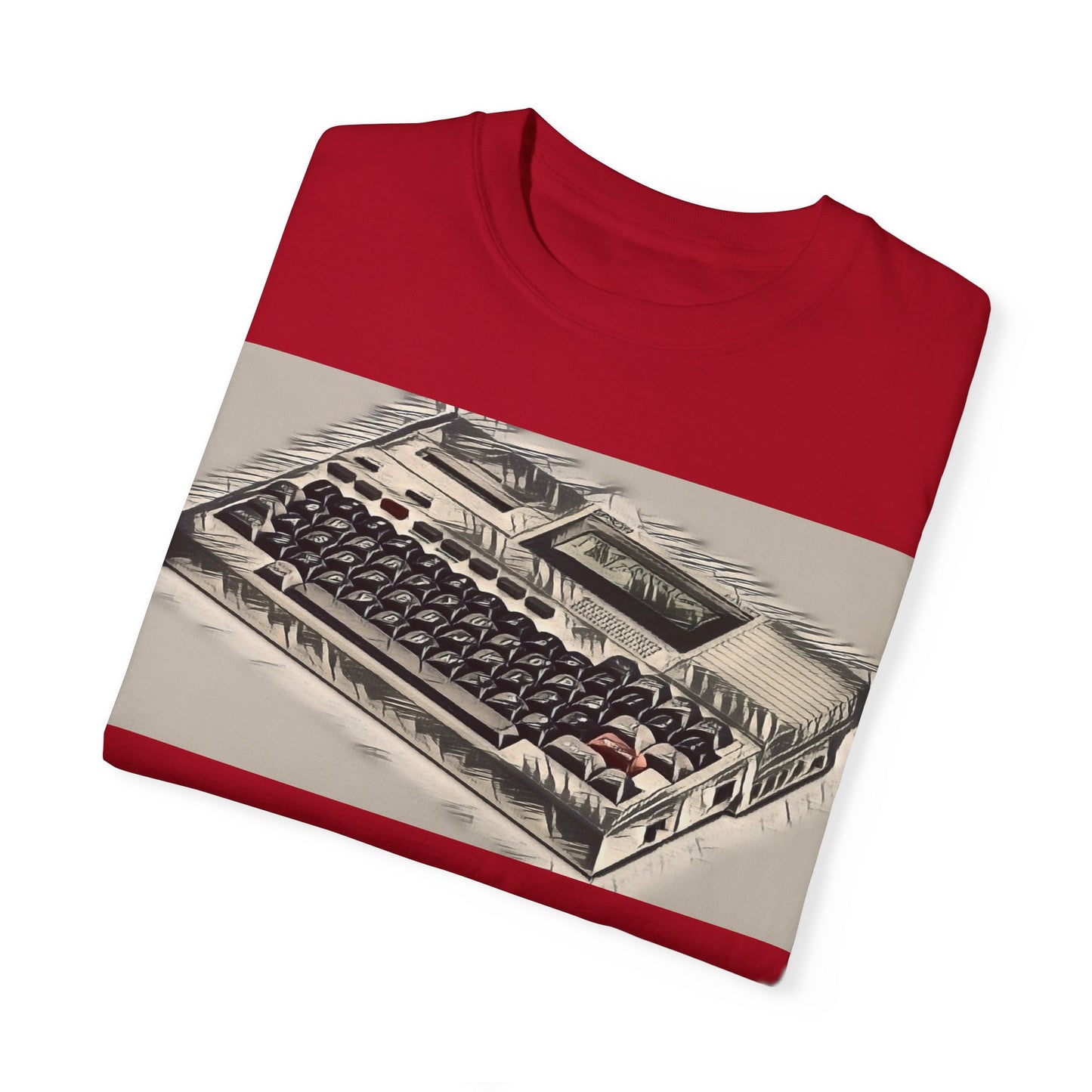 Classic Laptop Computer T-Shirt - Ink Art Limited Color