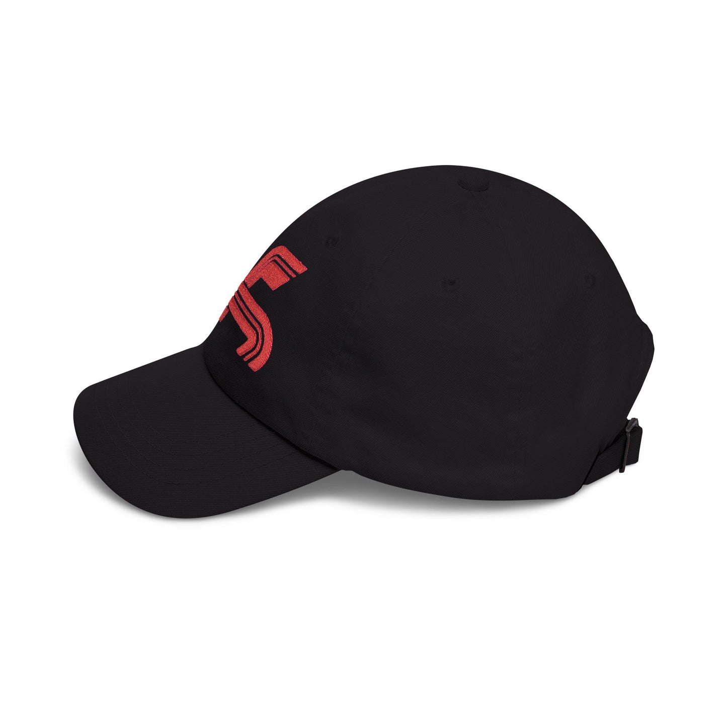 Dragon Computers Cap with Retro Red Winged Snake Logo - Vintage Athletic Baseball Hat