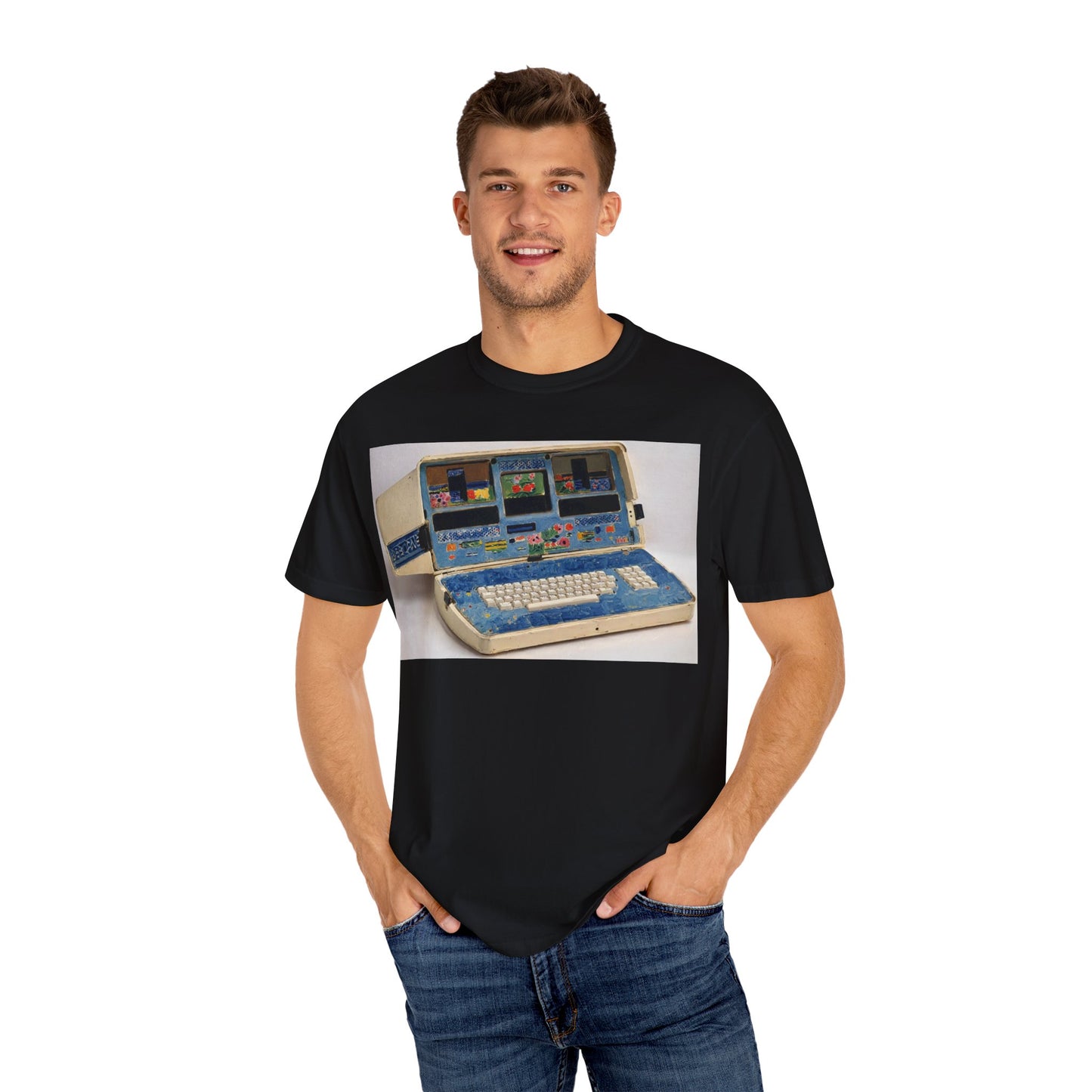 OSBORNE Computer T-Shirt - Floral Art Color