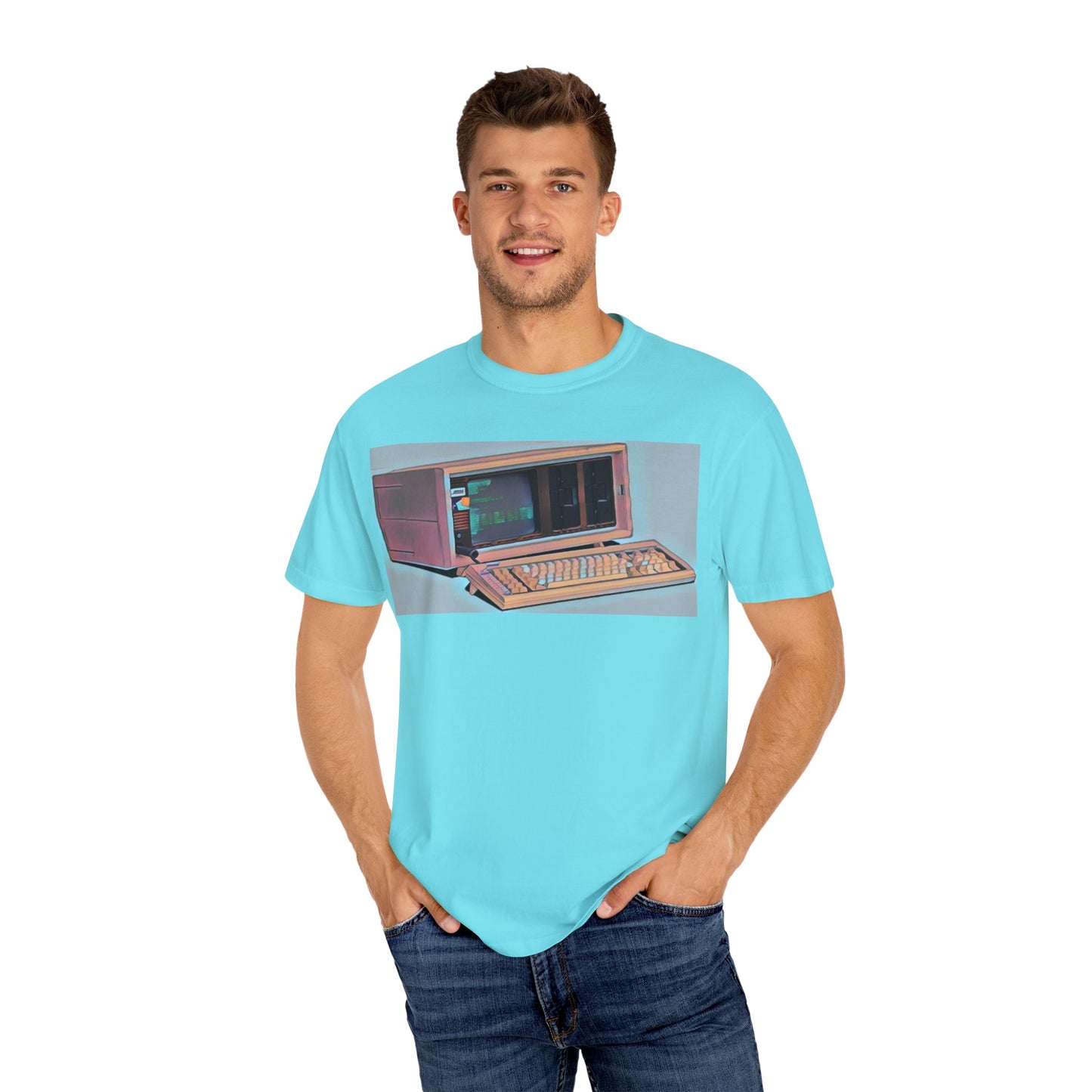 Classic Luggable PC T-Shirt - Modern Art Color