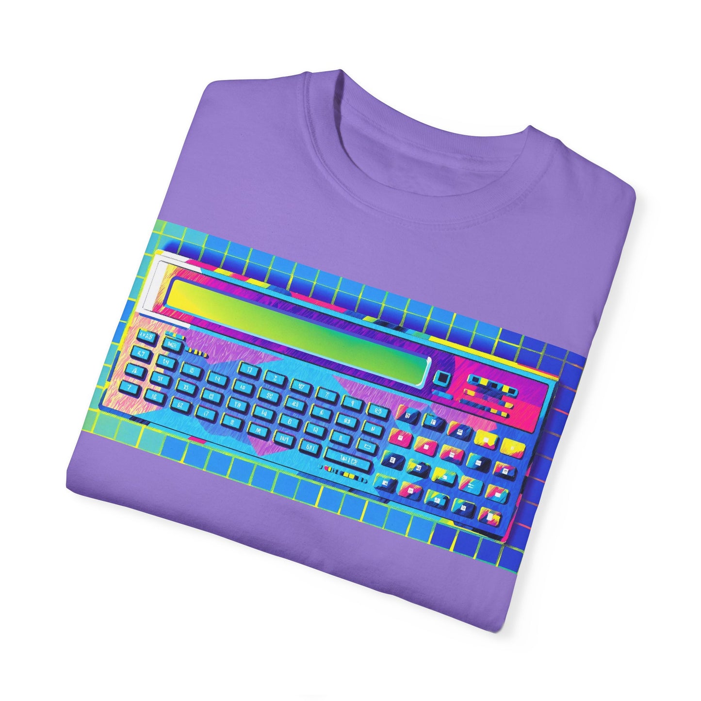 Classic Pocket PC T-Shirt - Modern Art Multi-Color