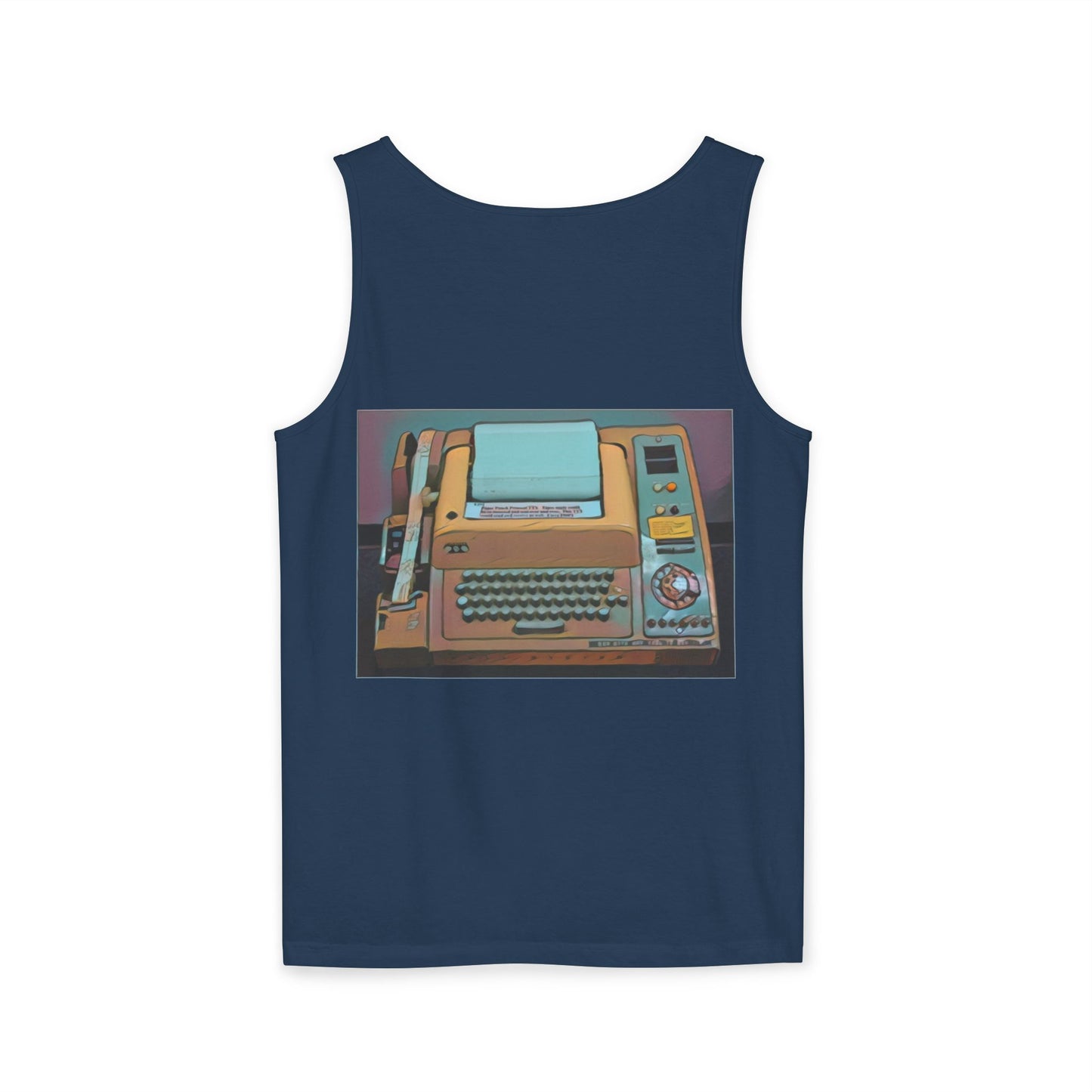 IMSAI 8080 Inspired Tank Top | Unisex Retro Graphic Tee for Tech Lovers, Summer Fashion, Gift for Nerds, Festival Wear, 80s Style