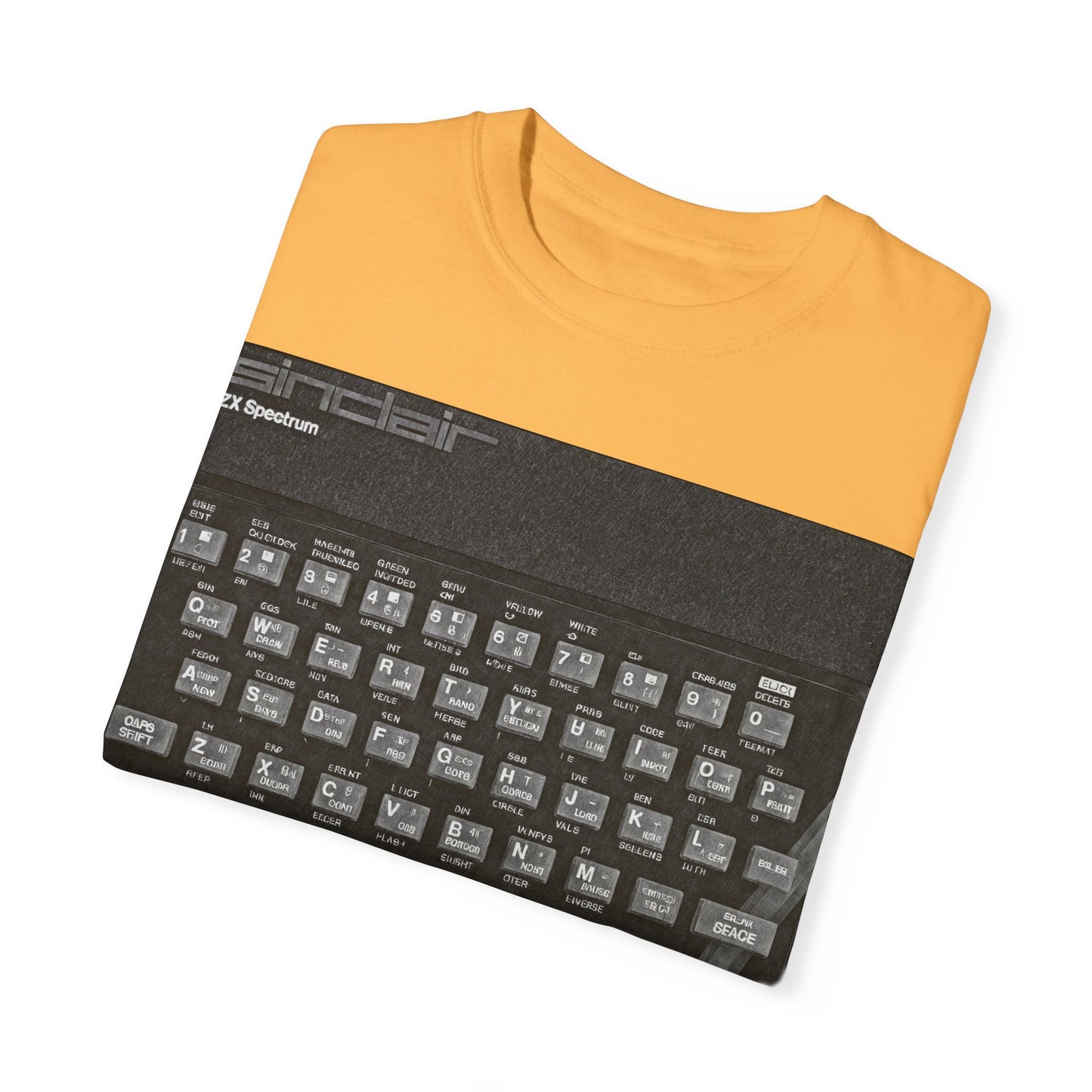 Sinclair Spectrum T-Shirt - Print Art Monochrome
