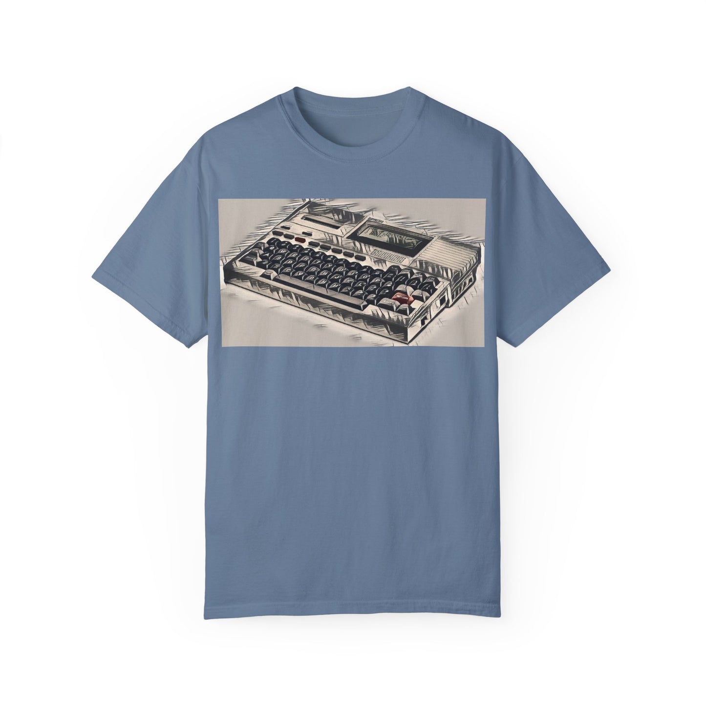 Classic Laptop Computer T-Shirt - Ink Art Limited Color