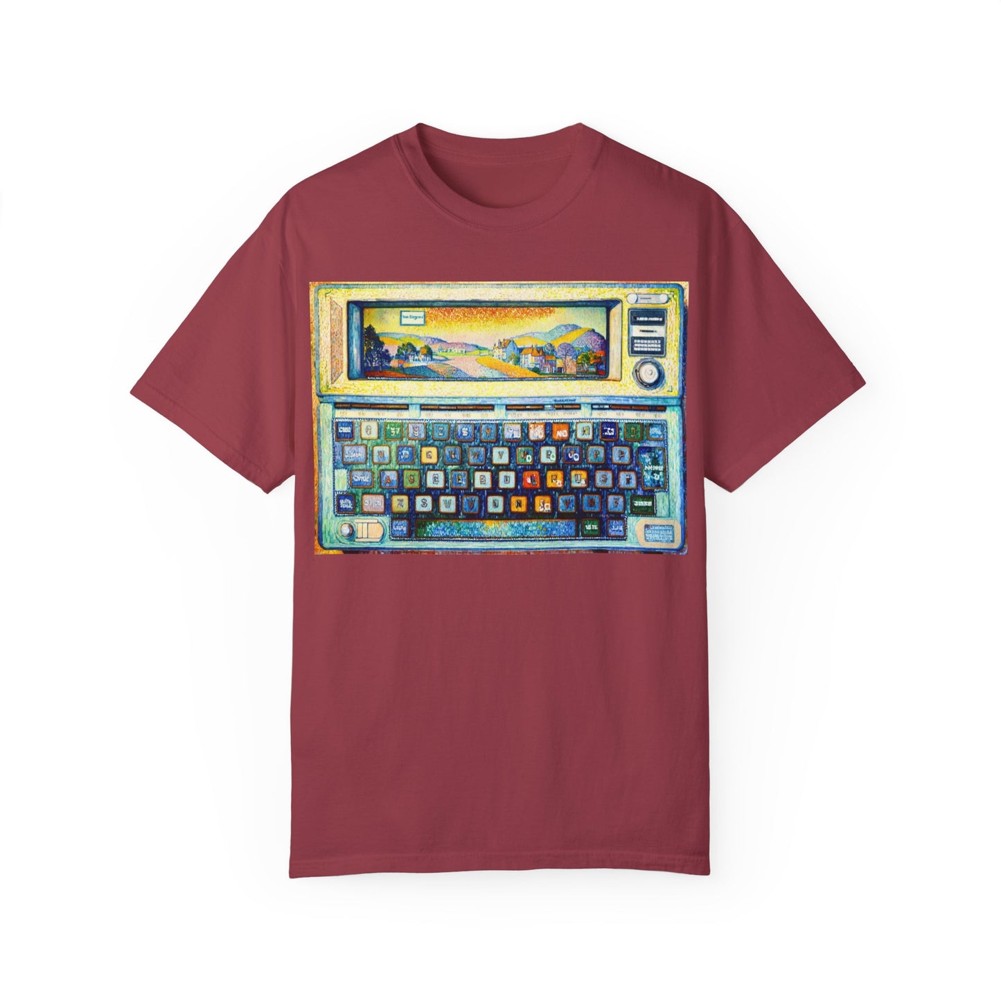 Classic Laptop PC T-Shirt - Paint Art Classic