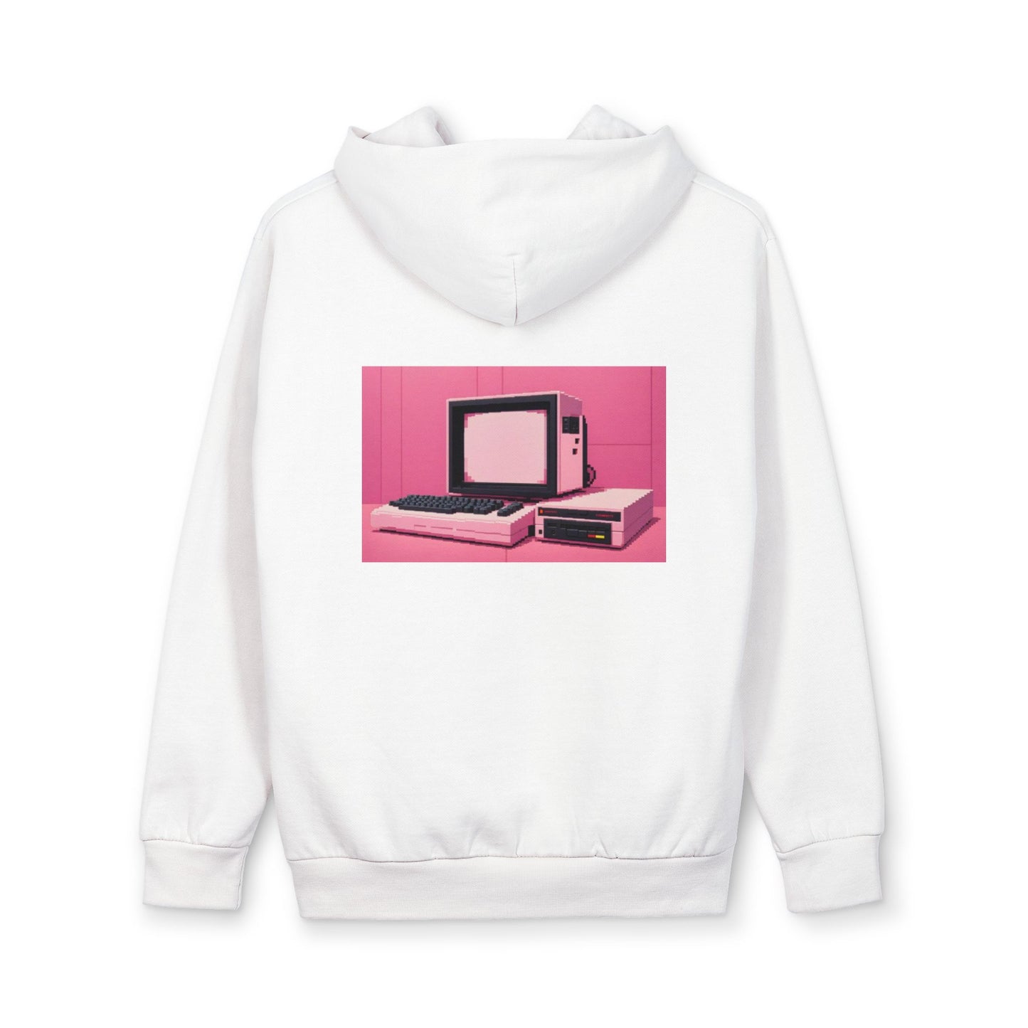 Retro Computer Hoodie — Vintage Home Computer Graphic Pullover