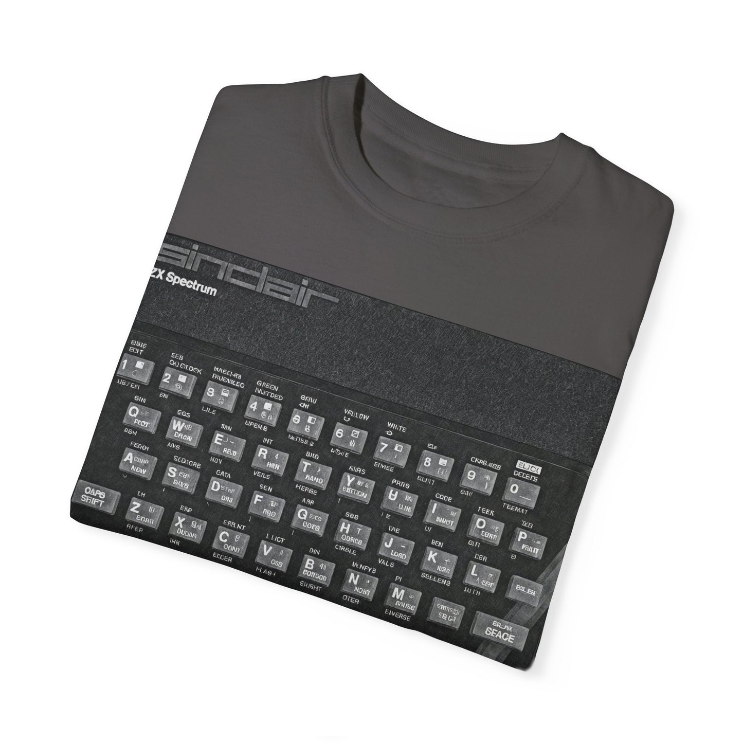 Sinclair Spectrum T-Shirt - Print Art Monochrome