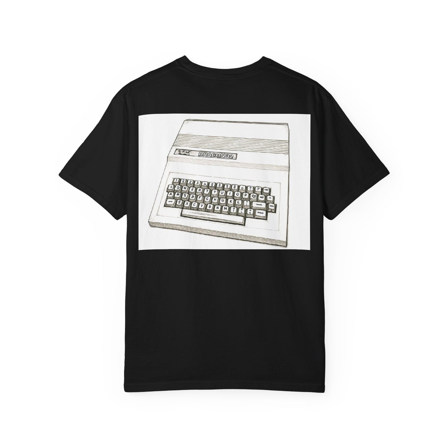 Dragon Computer Themed T-Shirt  | Modern Art | Ideal for tech enthusiasts and collectors