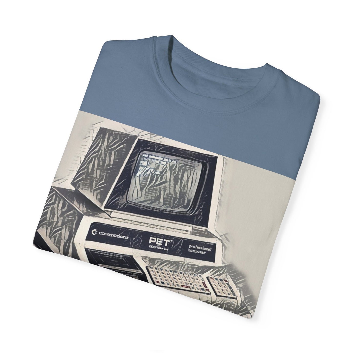 PET Computer T-Shirt - Ink Art Monochrome