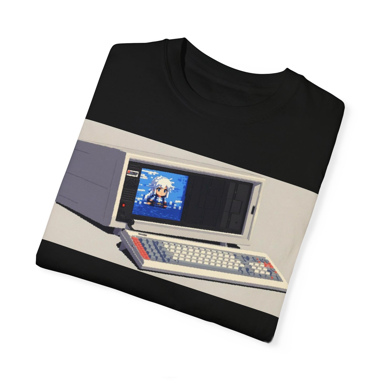 Classic Luggable PC T-Shirt - Pixel Art Color