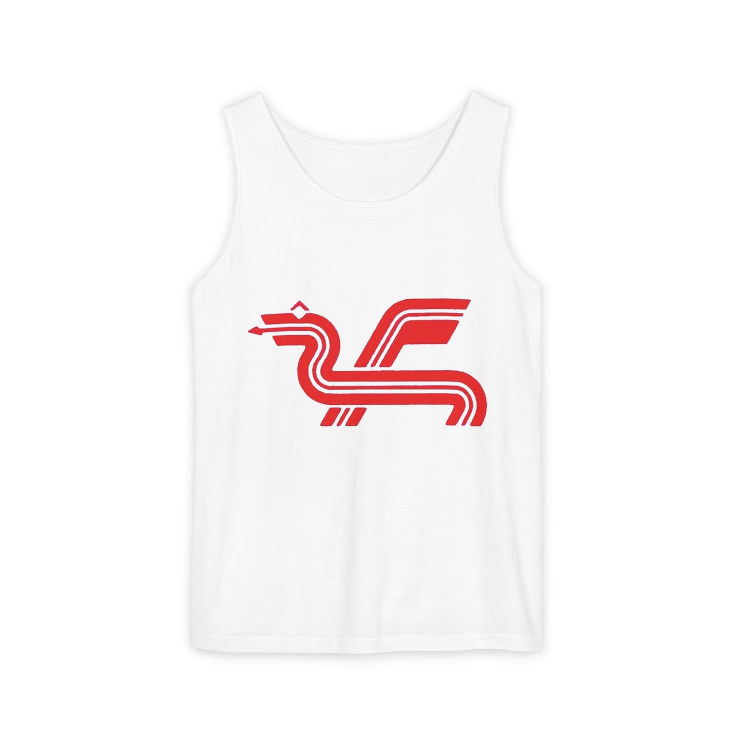 Classic 8 bit home computer inspired Tank Top | Monochrome Art | Unisex Retro Graphic Tee for Tech Lovers, Summer Fashion, Gift for Nerds, Festival Wear, 80s Style