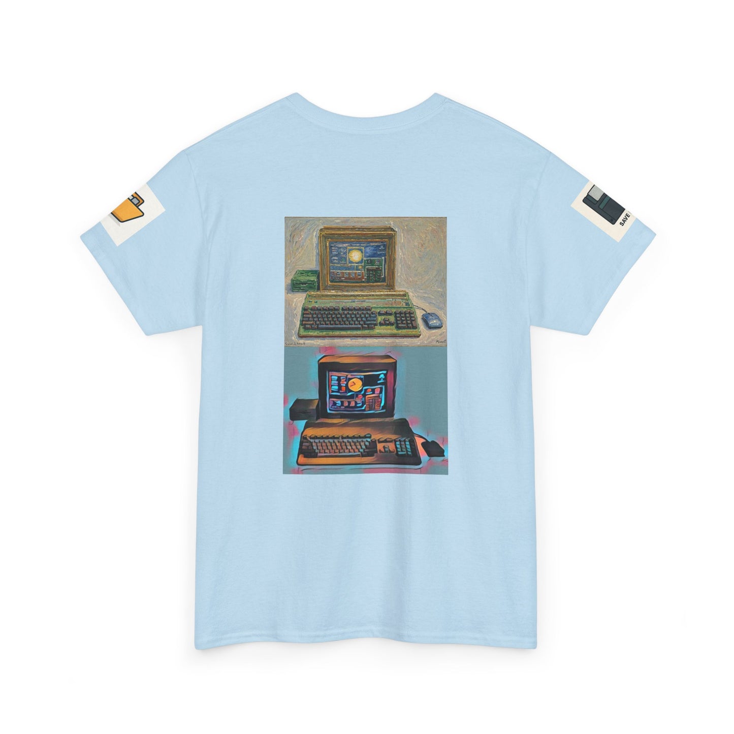 Retro Computer Tee — Vintage PC Graphic T‑Shirt for Tech Lovers