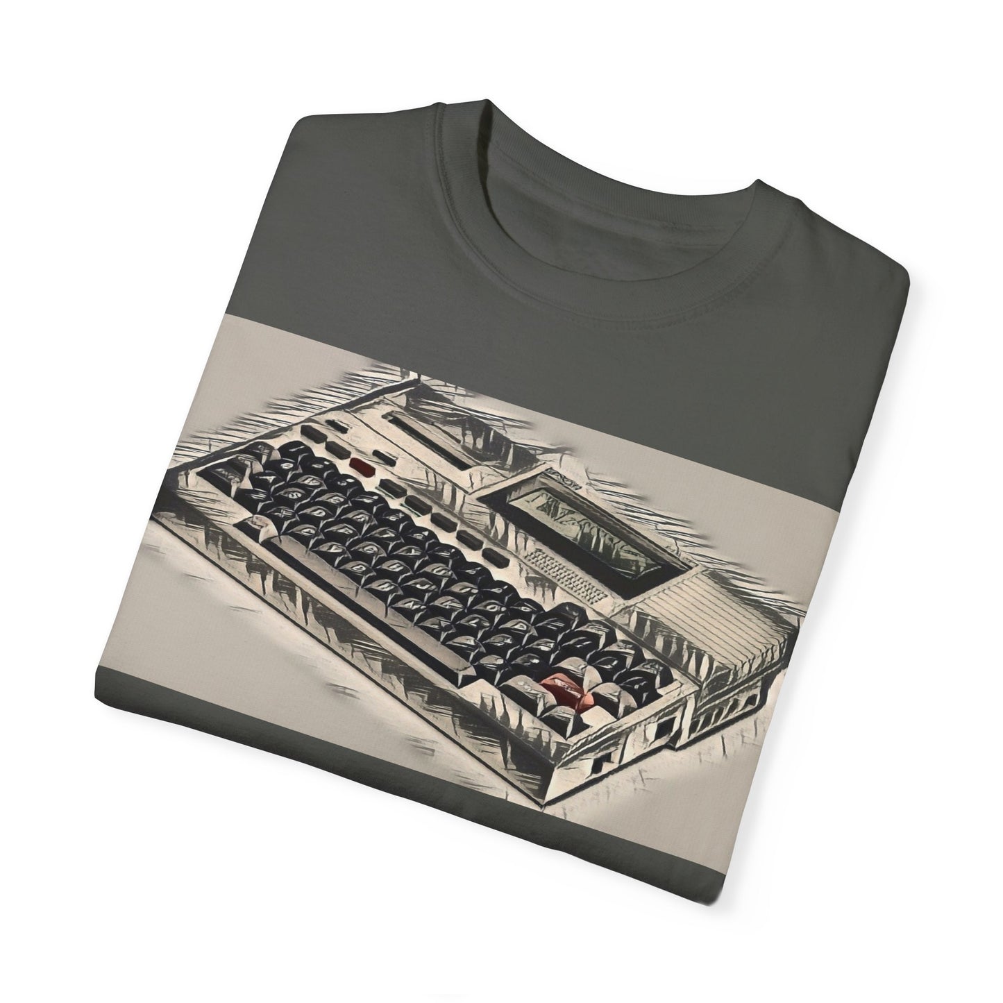 Classic Laptop Computer T-Shirt - Ink Art Limited Color