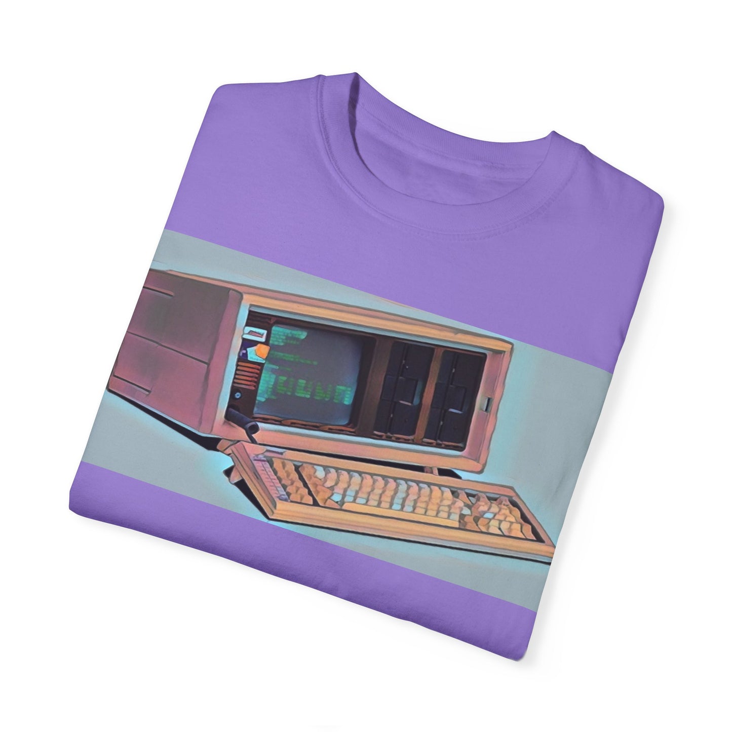 Classic Luggable PC T-Shirt - Modern Art Color