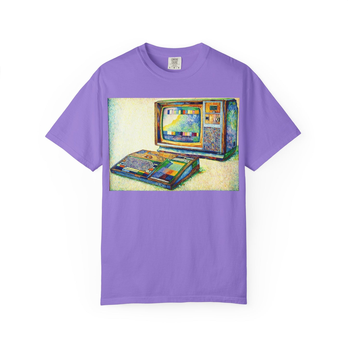 TI 99/4A Home Computer T-Shirt  | Pixel Art Color | Ideal for tech enthusiasts and collectors