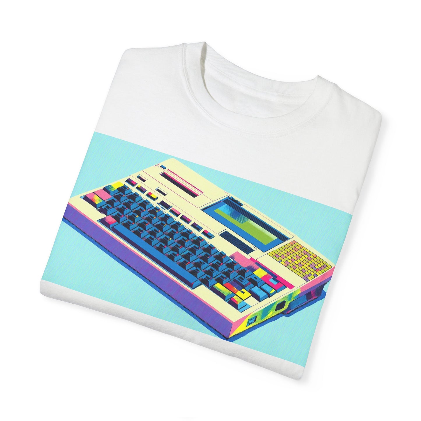 Classic Laptop Computer T-Shirt - Print Art Multi-Color