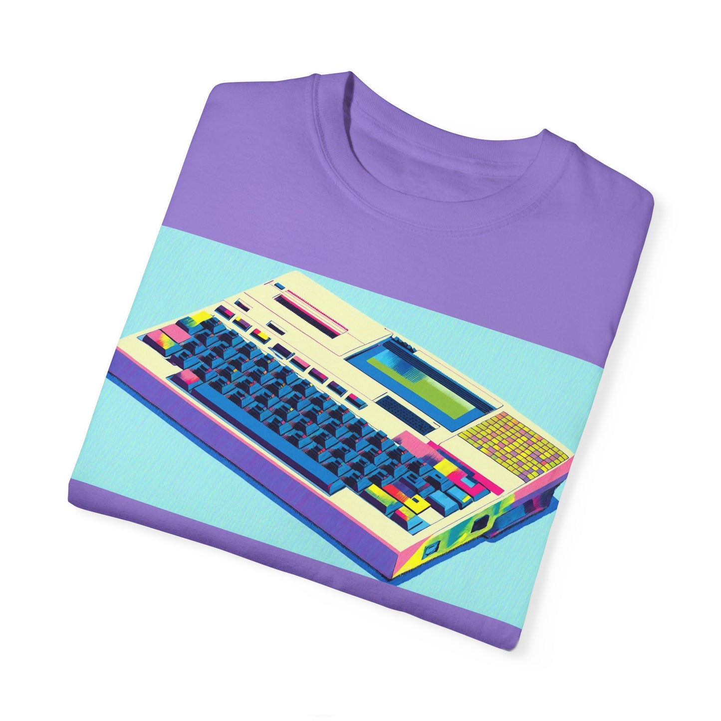 Classic Laptop Computer T-Shirt - Print Art Multi-Color