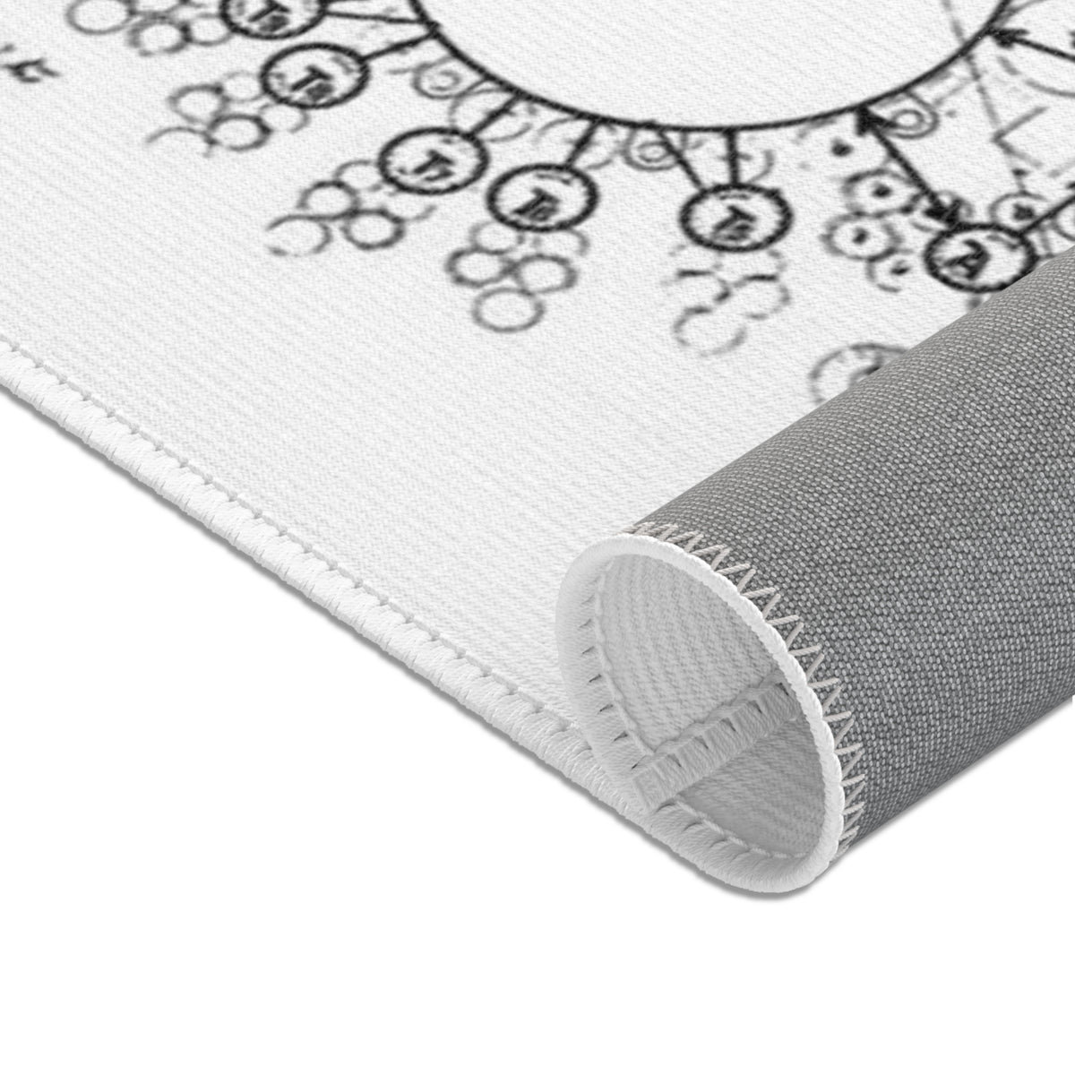 Analytical Engine themed area rug