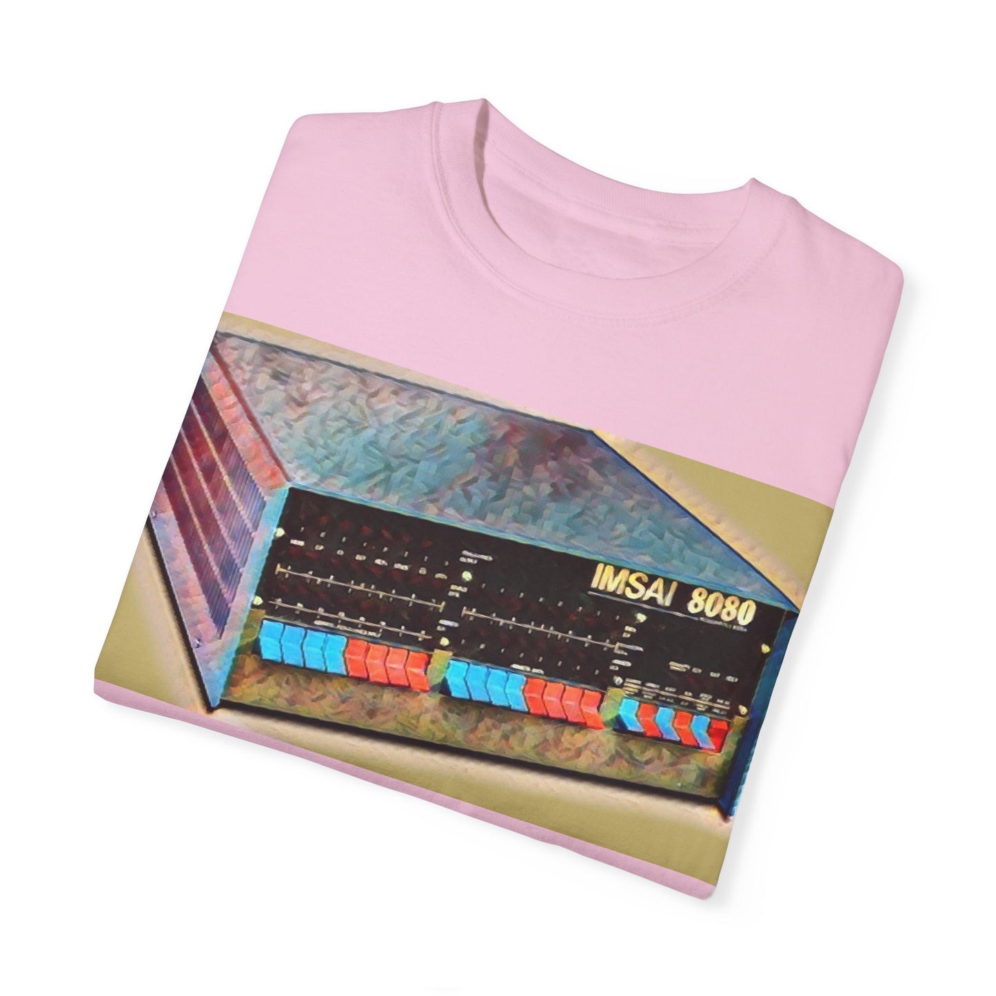 IMSAI 8080 Computer T-Shirt - Paint Art Color