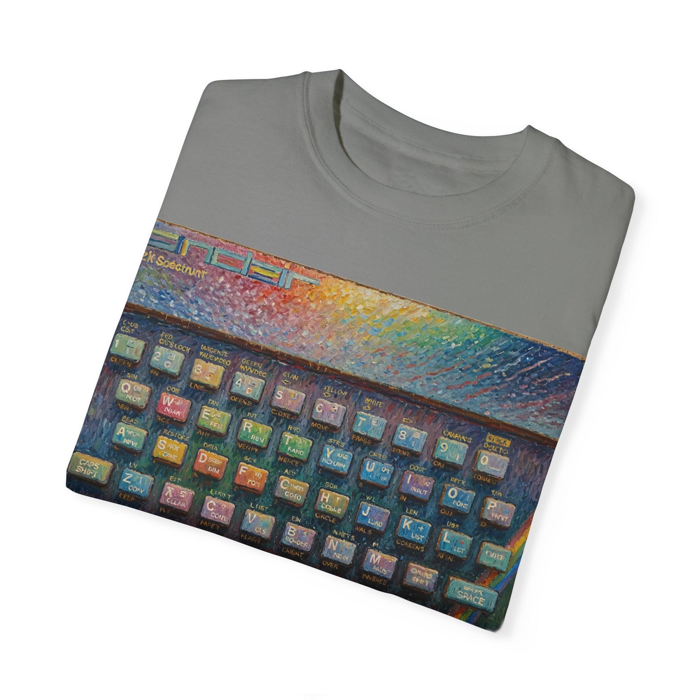 Sinclair Spectrum T-Shirt - Oil Paint Art Color