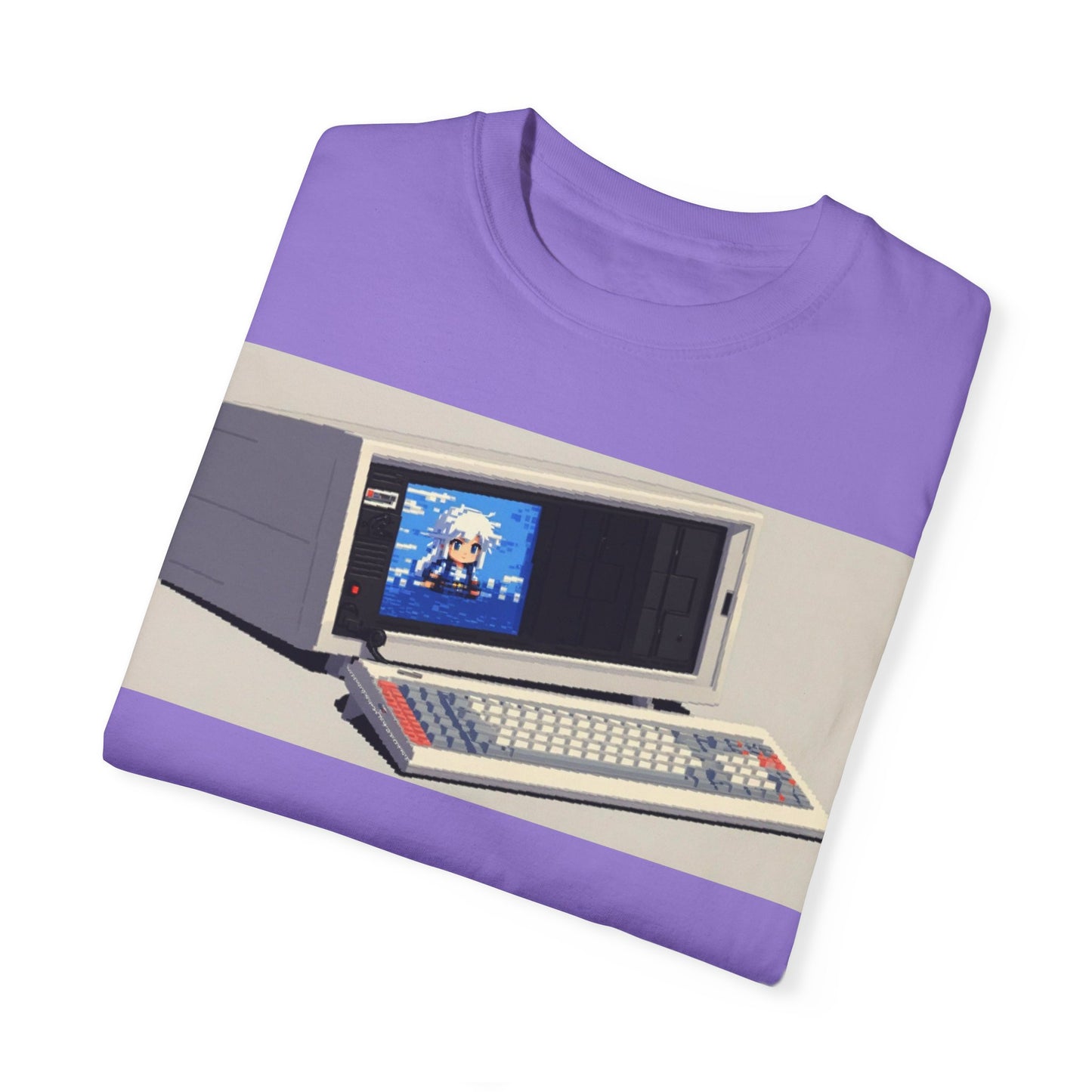 Classic Luggable PC T-Shirt - Pixel Art Color