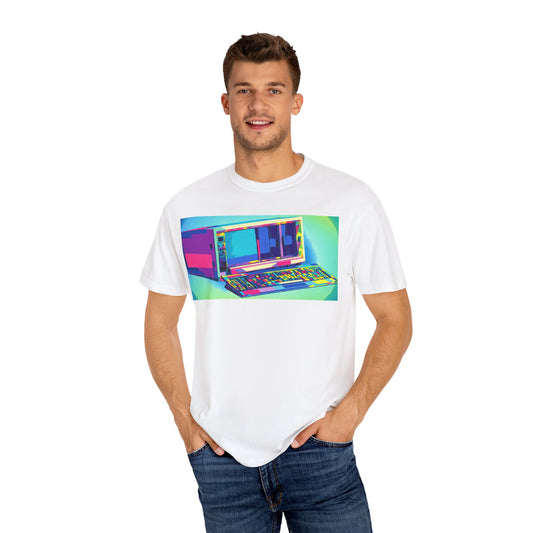 Classic Luggable PC T-Shirt - Print Art Multi-Color