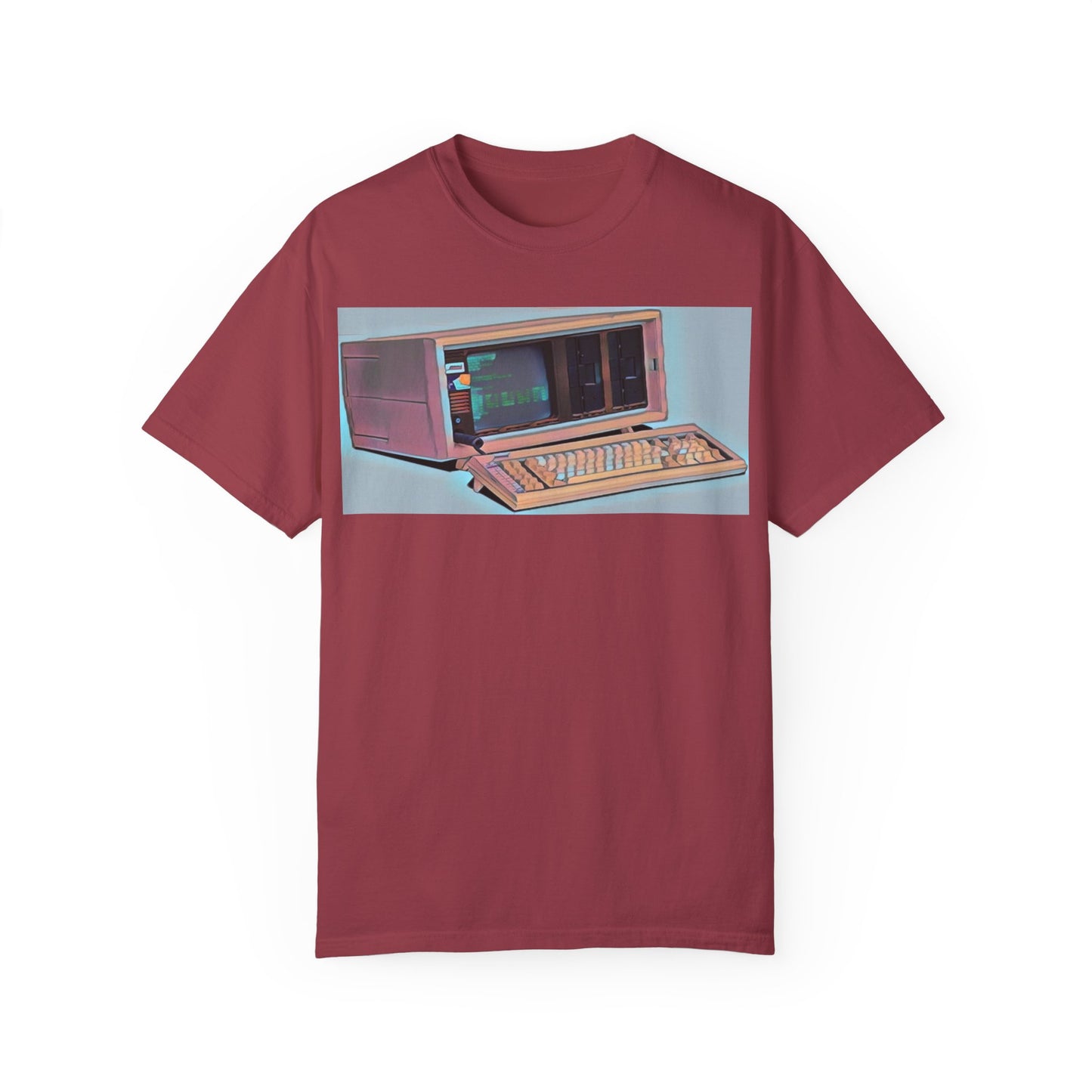 Classic Luggable PC T-Shirt - Modern Art Color
