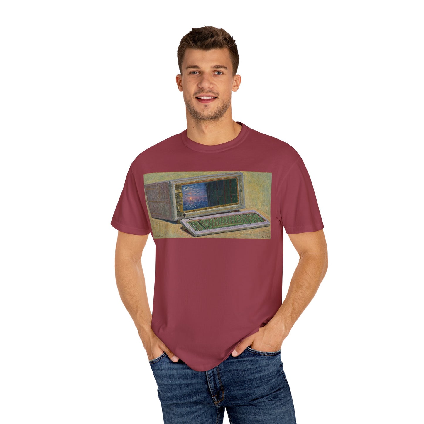 Classic Luggable PC T-Shirt - Paint Art Color