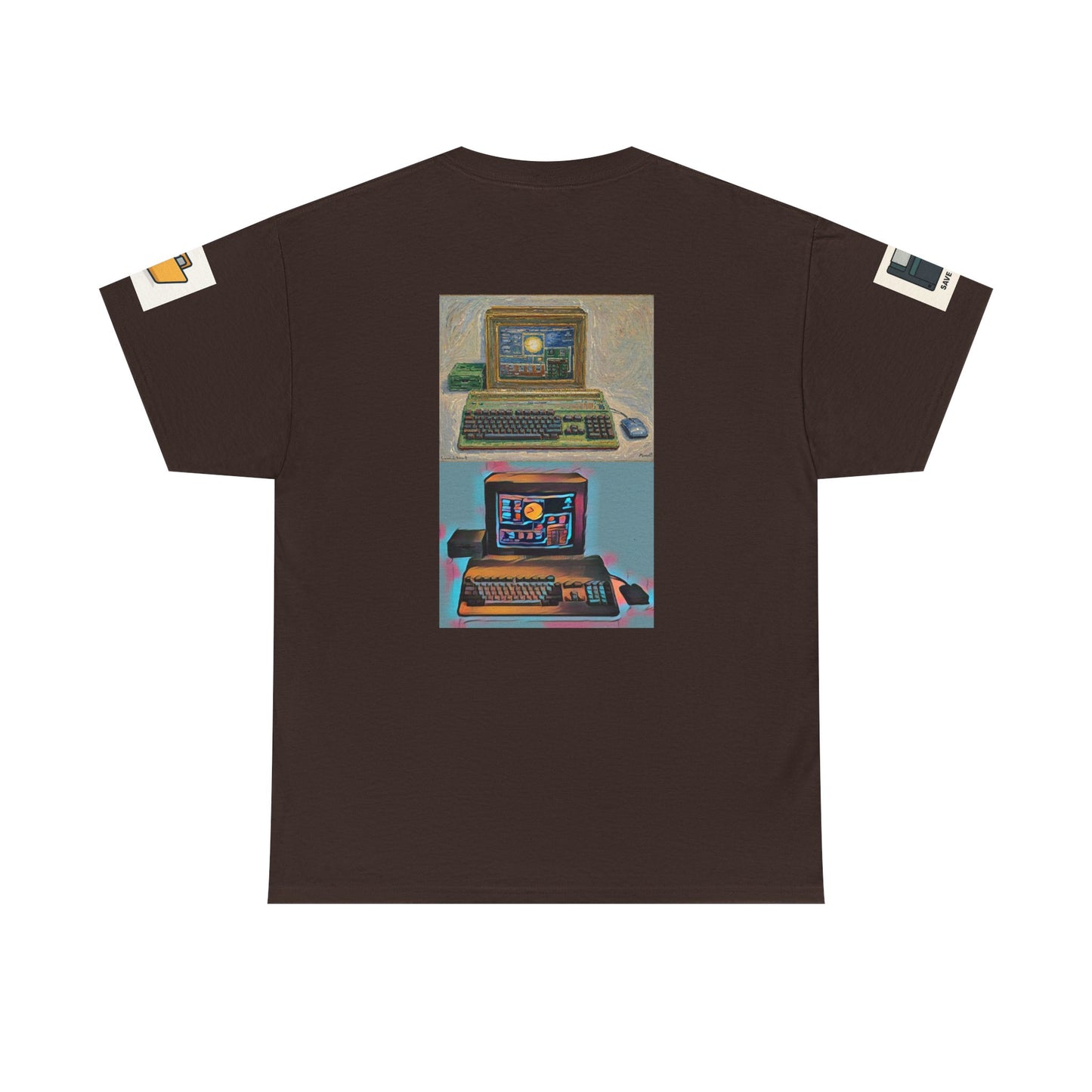 Retro Computer Tee — Vintage PC Graphic T‑Shirt for Tech Lovers