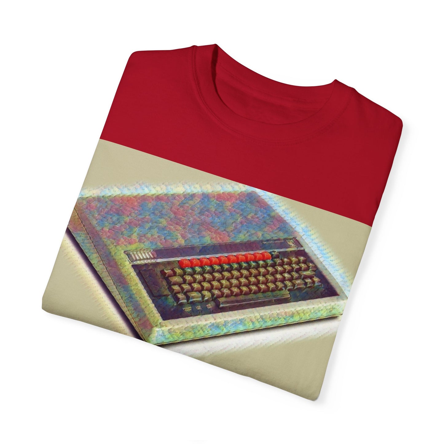 Classic Micro Computer T-Shirt - Paint Art Color
