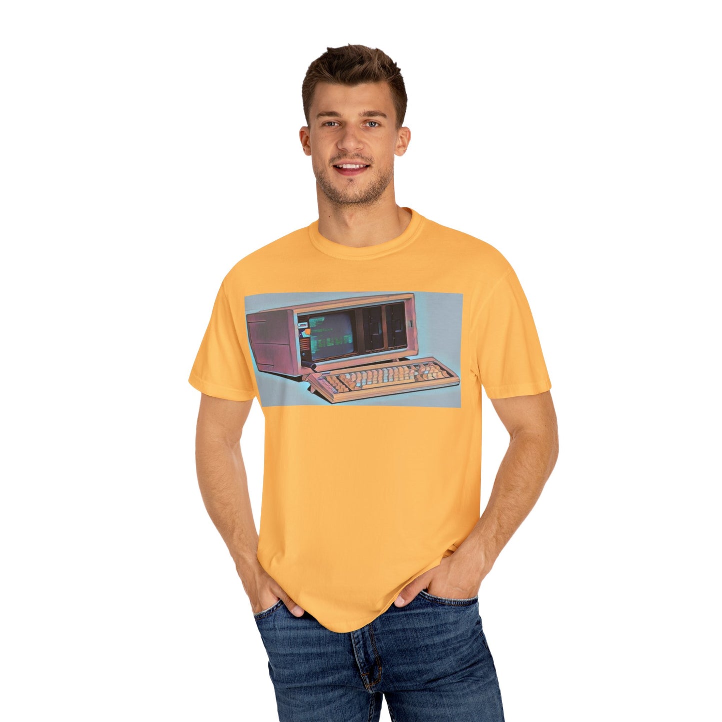 Classic Luggable PC T-Shirt - Modern Art Color