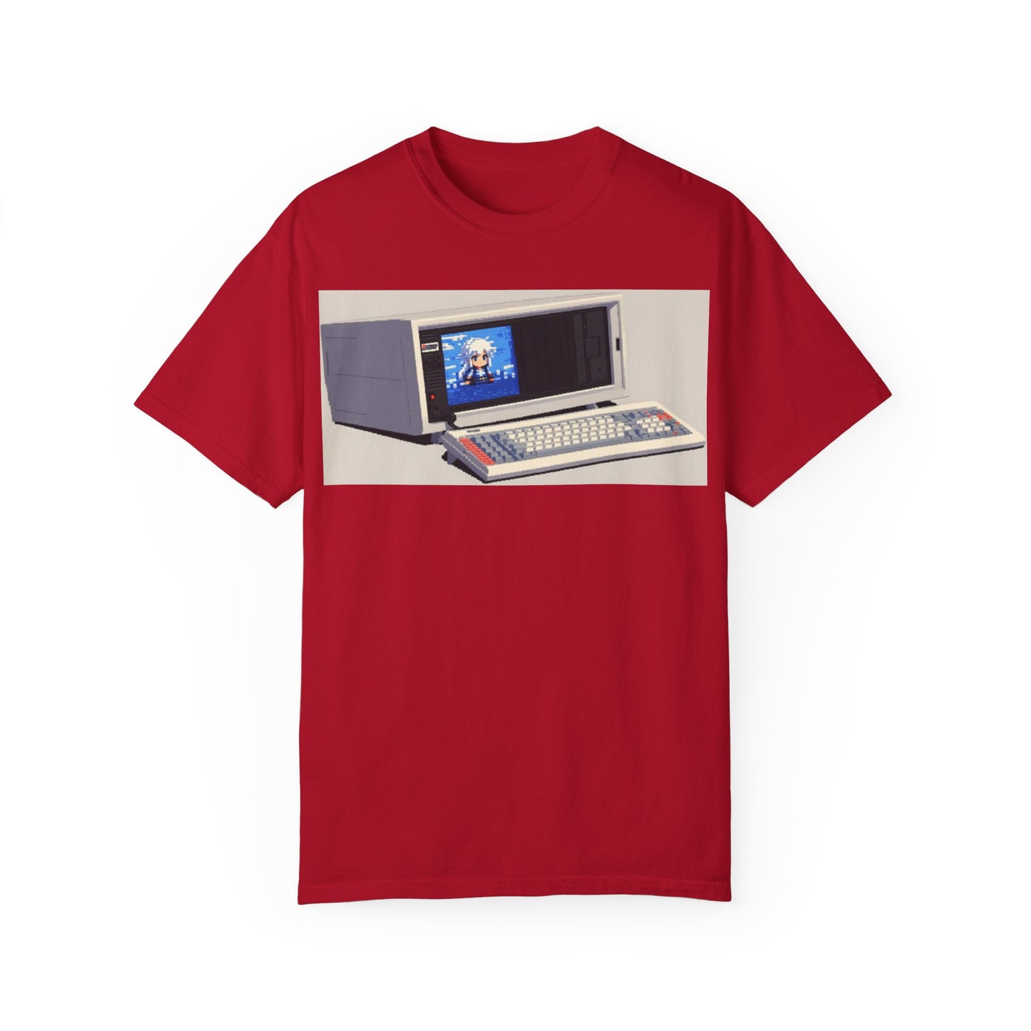 Classic Luggable PC T-Shirt - Pixel Art Color