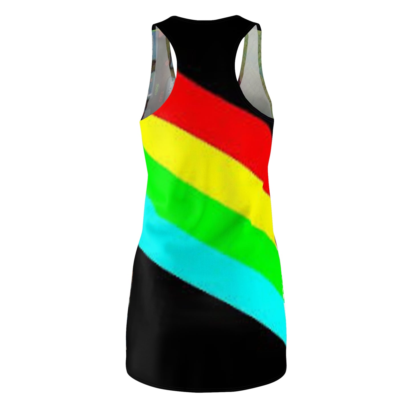 ZX Spectrum Theme Women's Racerback Dress, Tech Lover Dress, Fun Party Dress, Summer Vibes Dress, Festival Outfit, Unique Gift