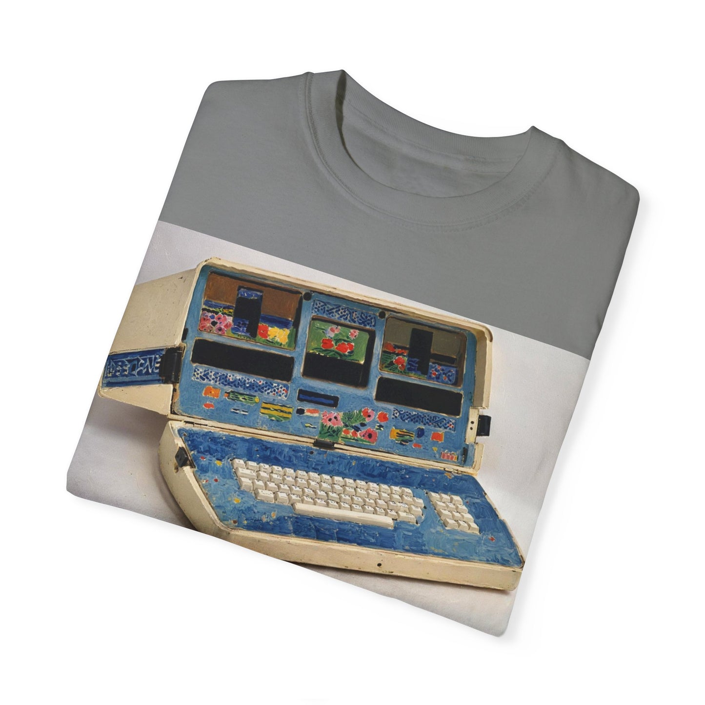 OSBORNE Computer T-Shirt - Floral Art Color