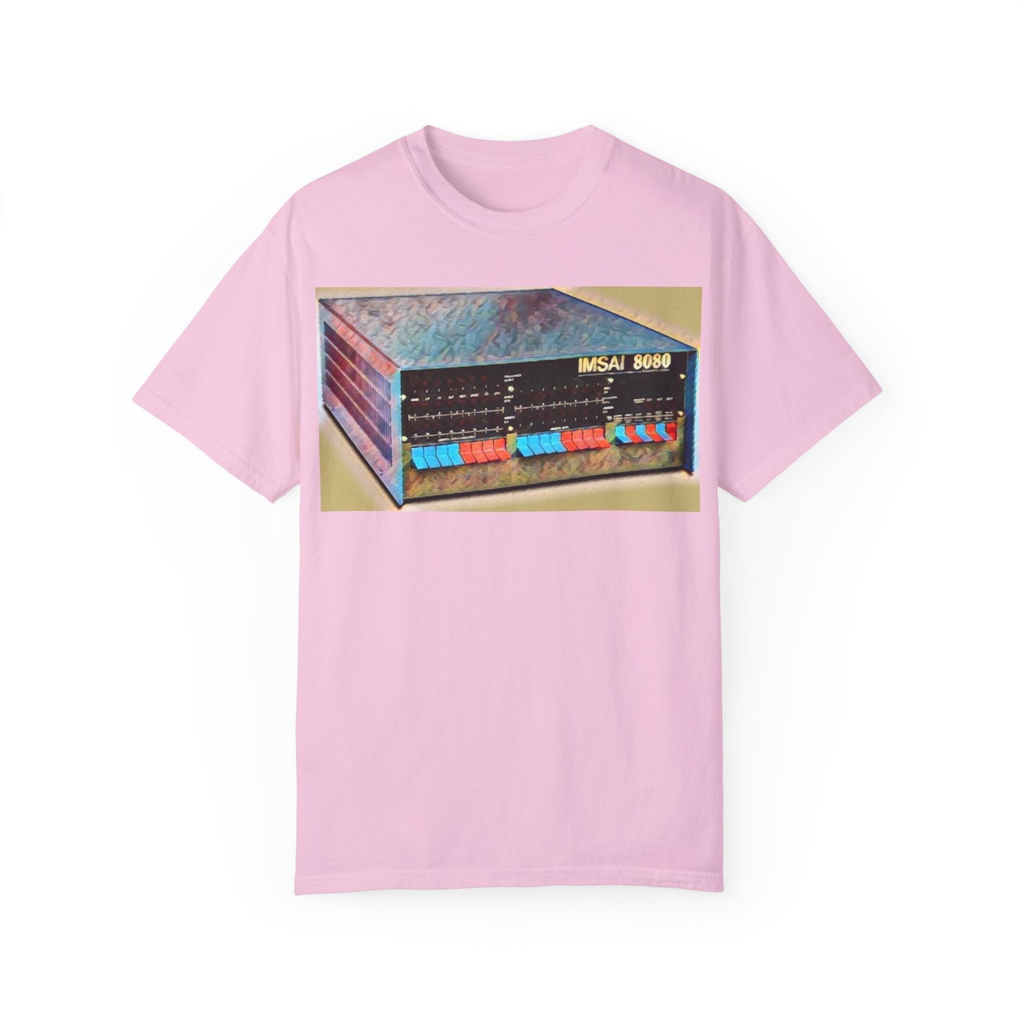 IMSAI 8080 Computer T-Shirt - Paint Art Color