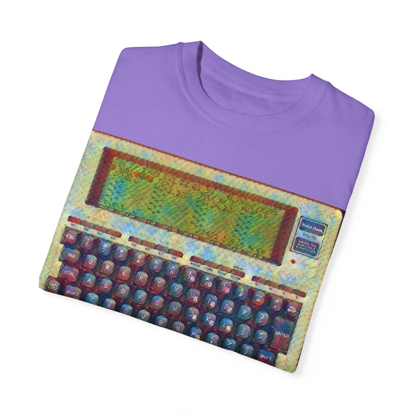 Classic Laptop PC T-Shirt - Paint Art Color