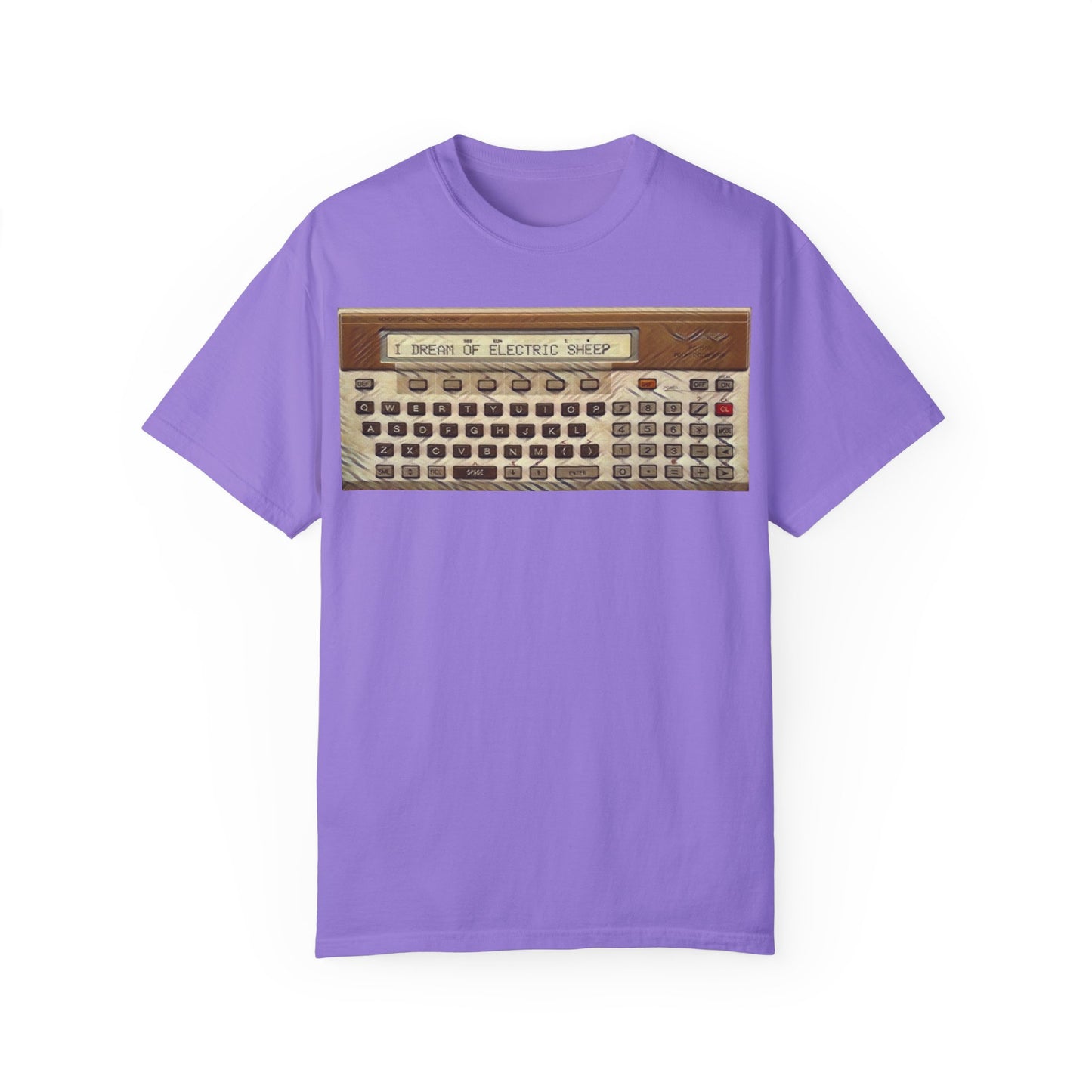 Pocket Computer T-Shirt "I dream of electric sheep..."