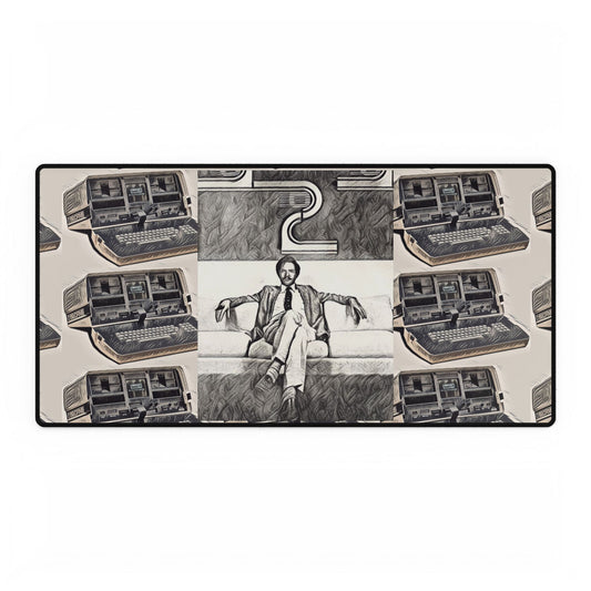 OSBORNE Computers Inspired Office Desk Mat, Retro Desk Pad, Unique Workspace Decor, Computer Accessories, Gift for Professionals